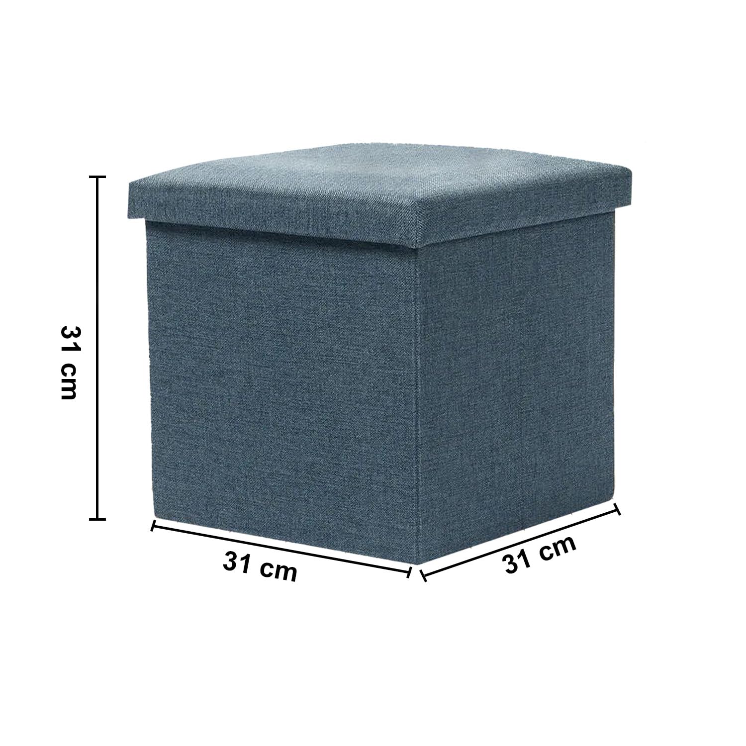 Kuber Industries Storage Stool - Space Saving Furniture