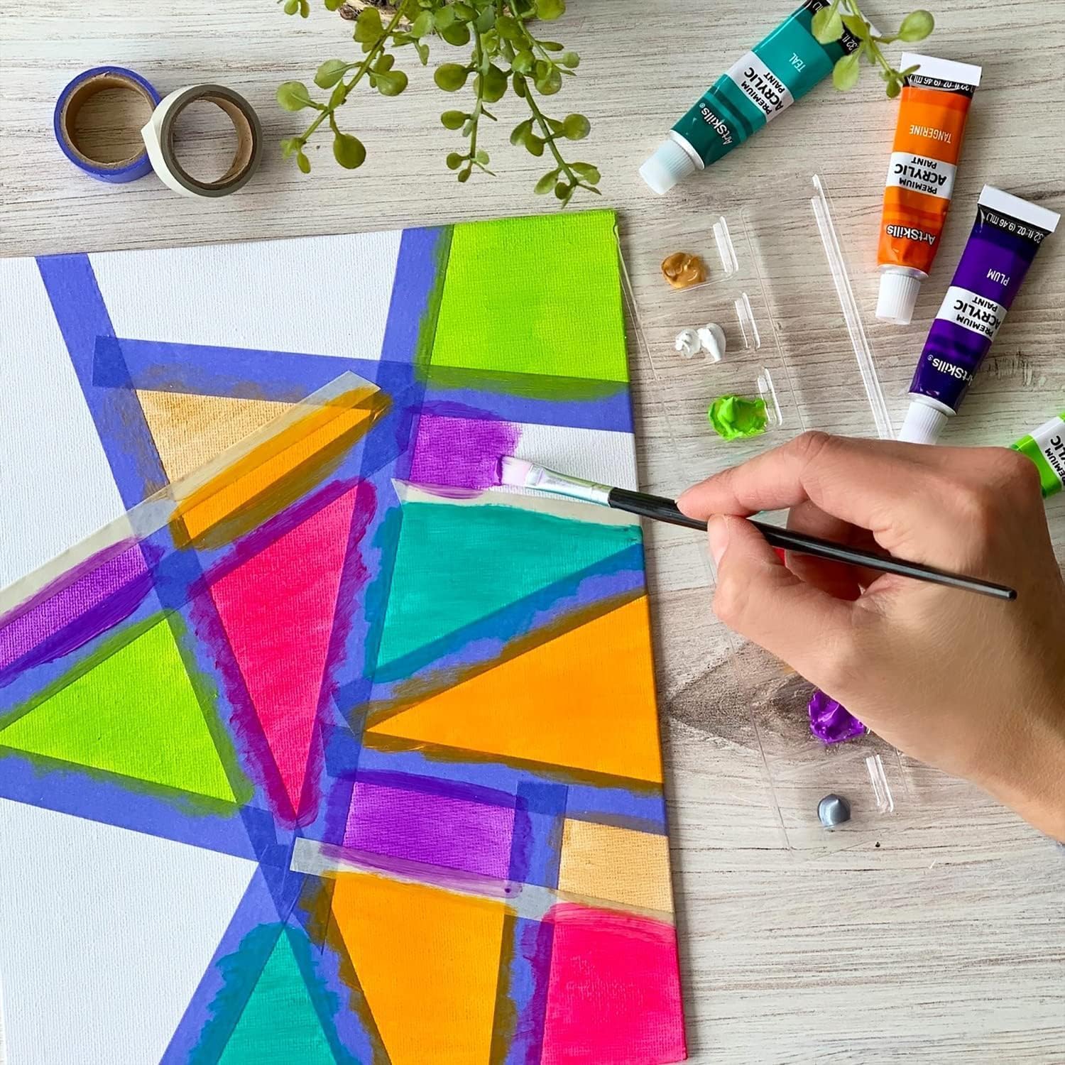Kuber Industries blank canvas board - perfect for painting projects
