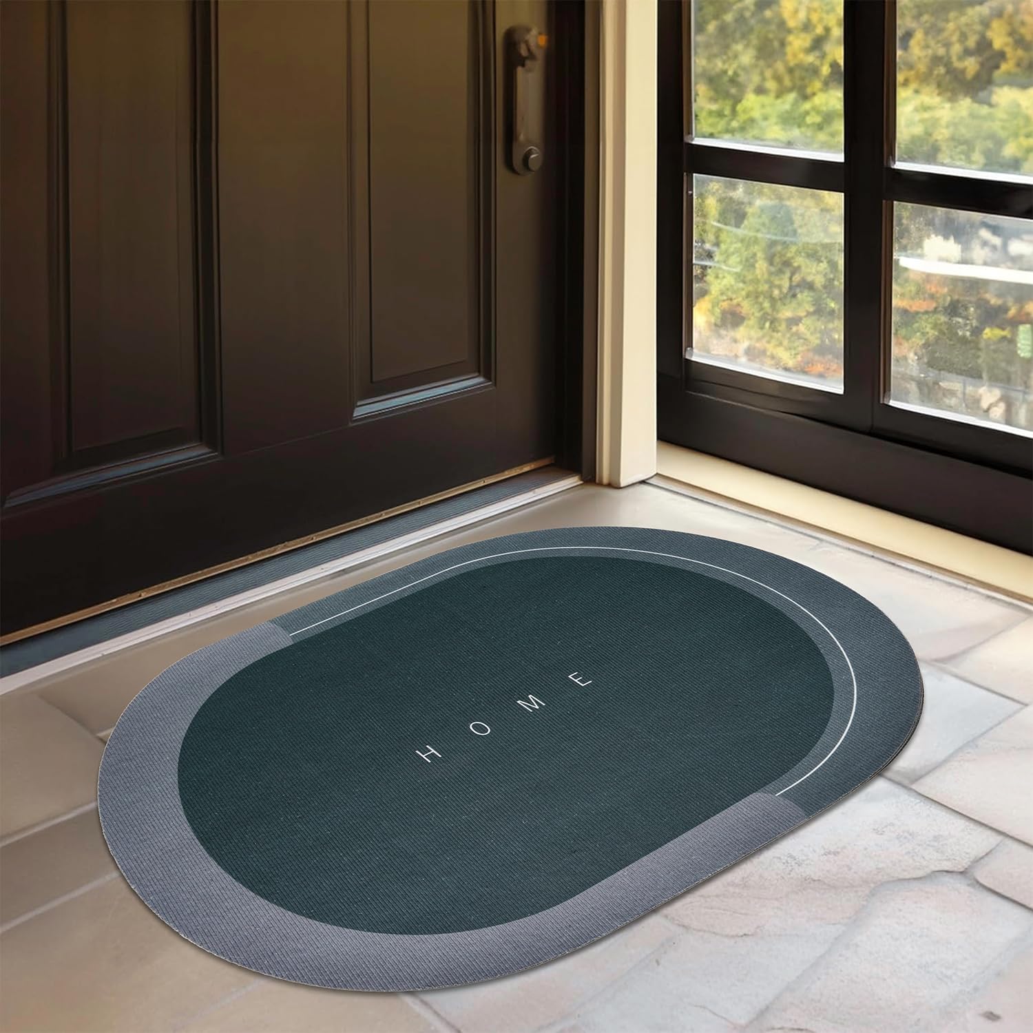 Kuber Industries bath mat - Machine washable convenience