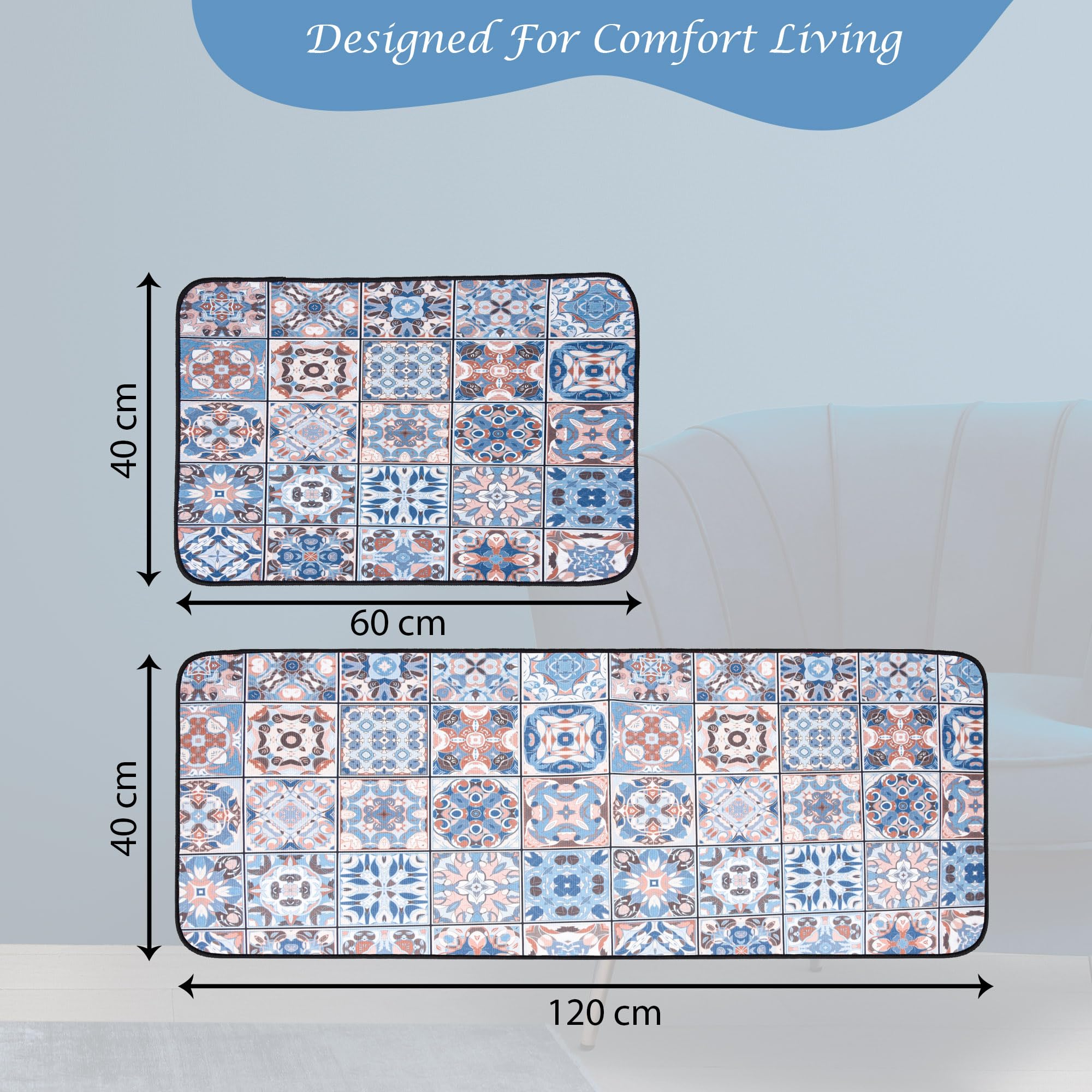 Kuber Industries absorbent rug - perfect for kitchen spills