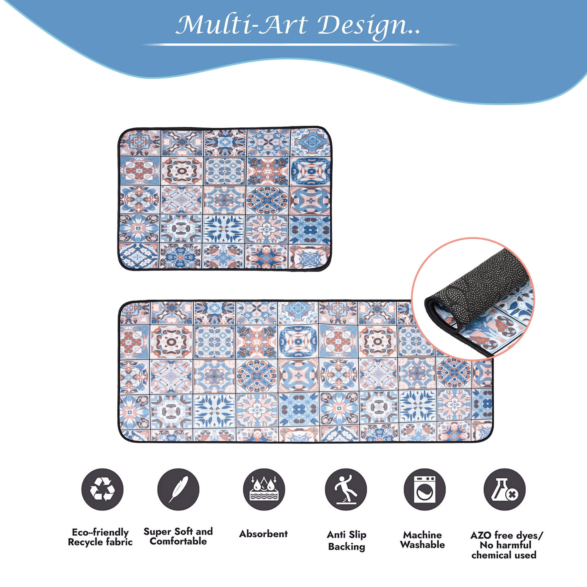 Kuber Industries door mat - welcome guests with elegance