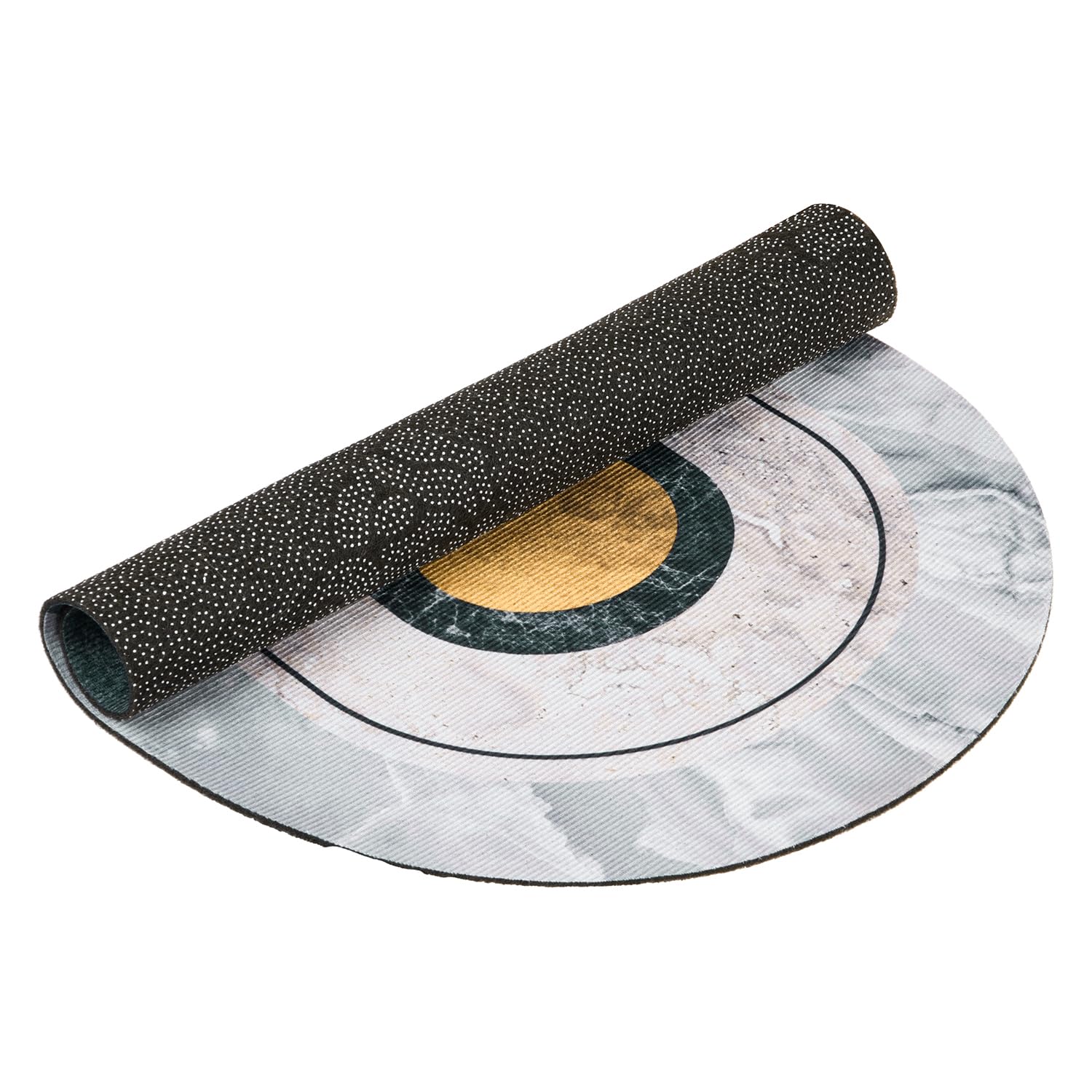 Kuber Industries Welcome Oval Doormat - entryway use