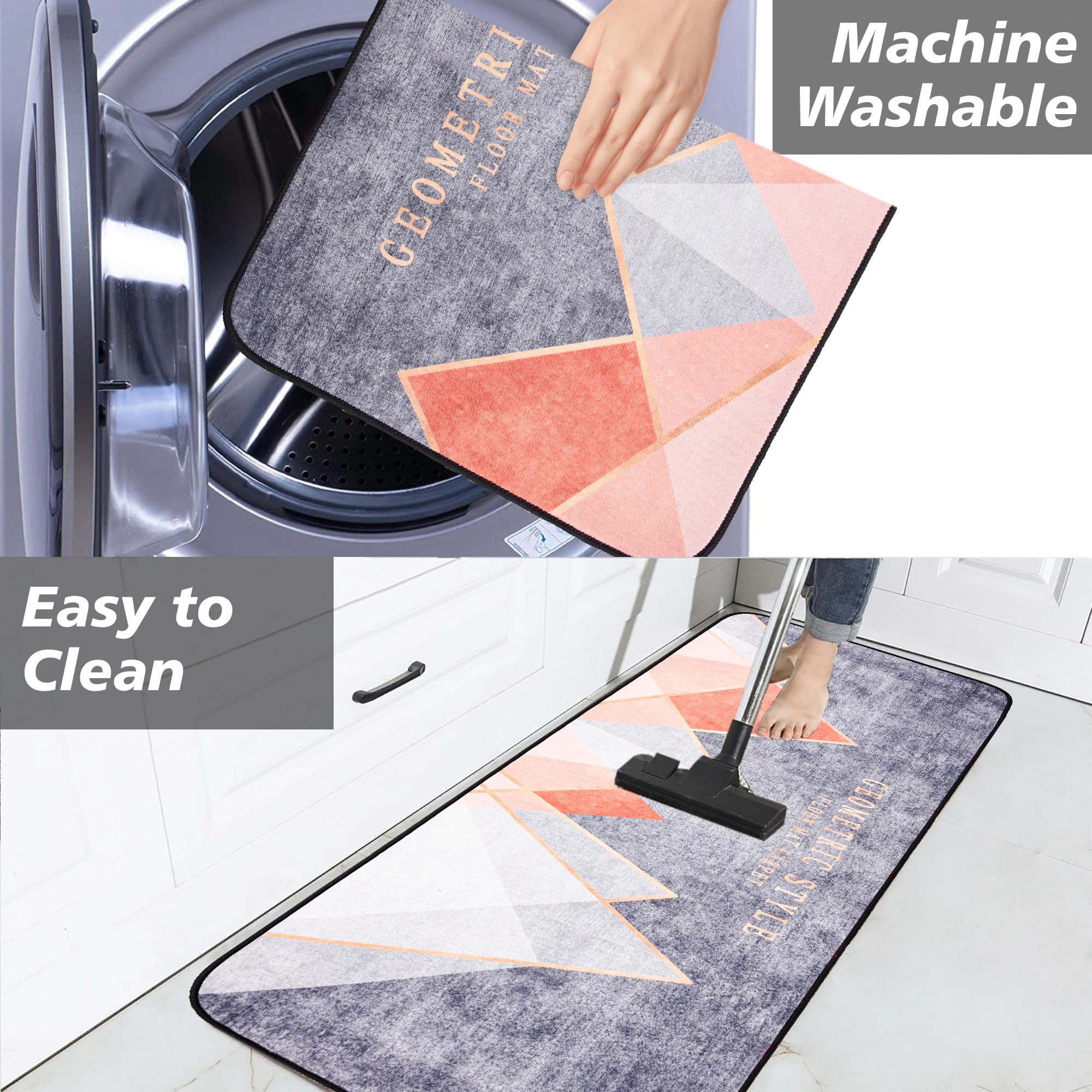 Kuber Industries Kitchen Runner - Non-slip kitchen safety