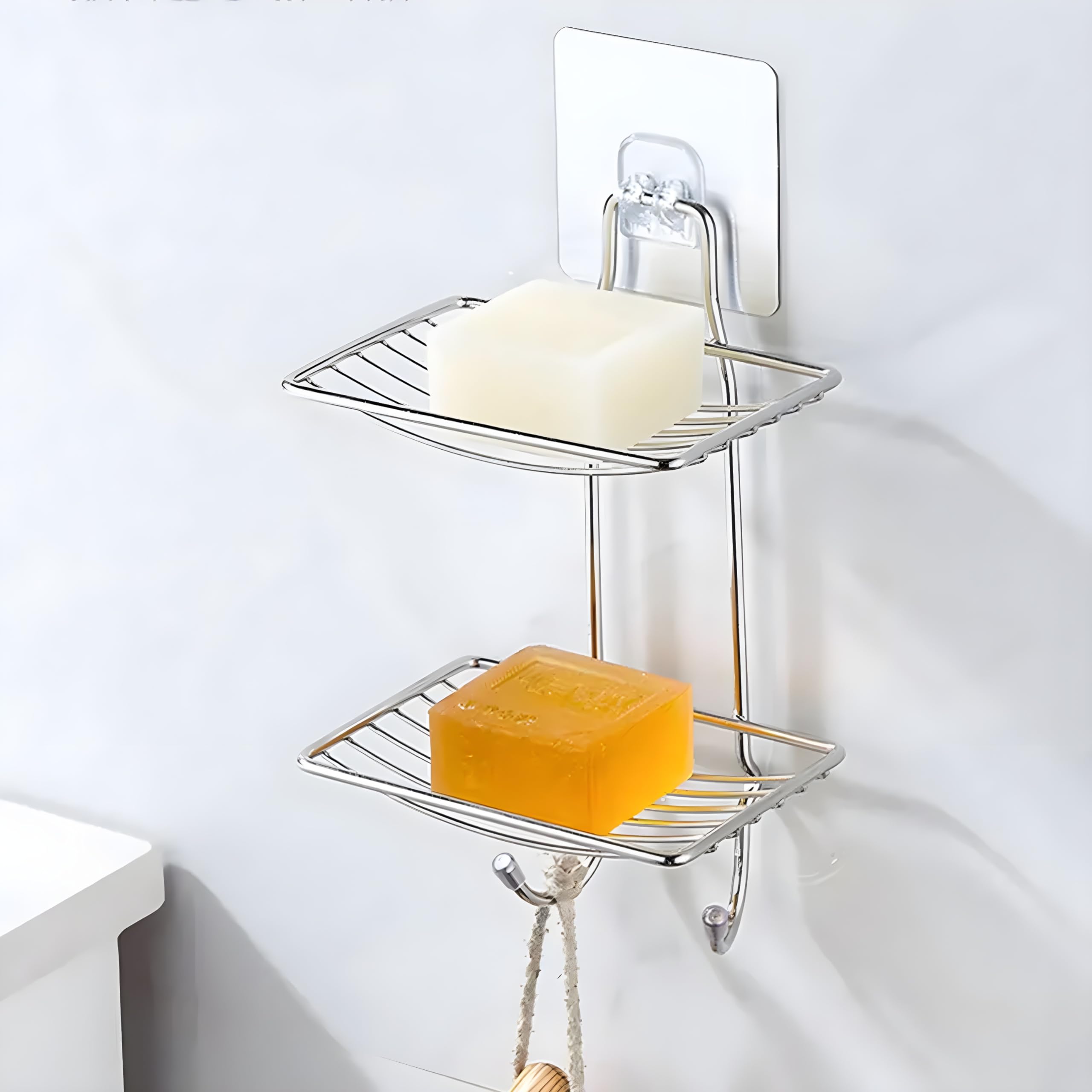 Kuber Industries double layer soap holder - Versatile use