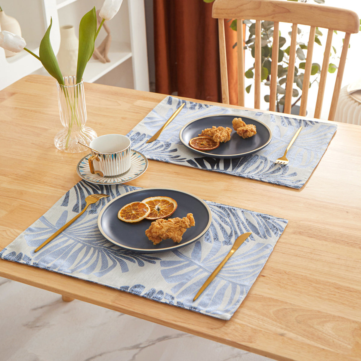 UMAI jacquard table mats - perfect for gatherings
