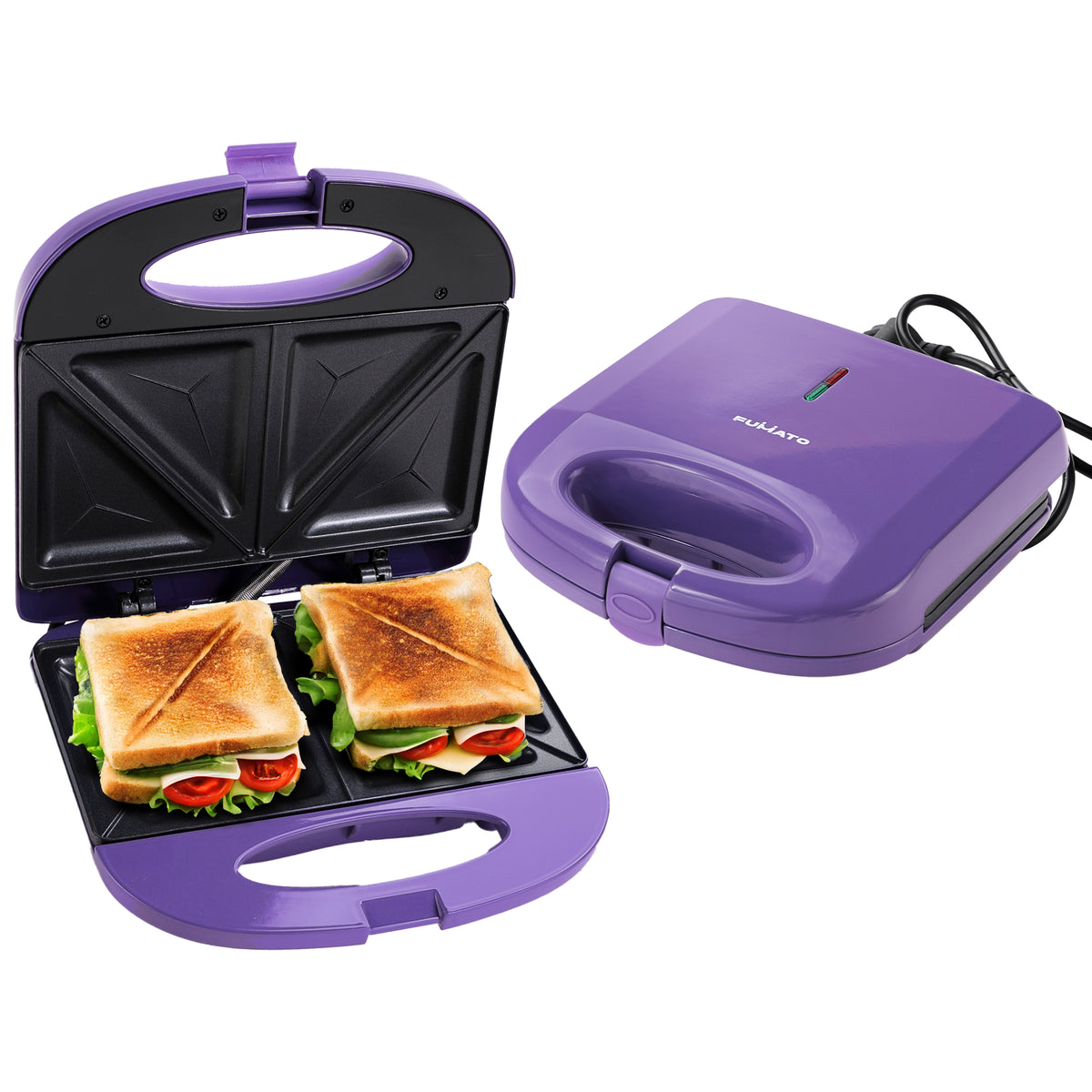FUMATO Presswich Sandwich Maker - Easy to clean and store