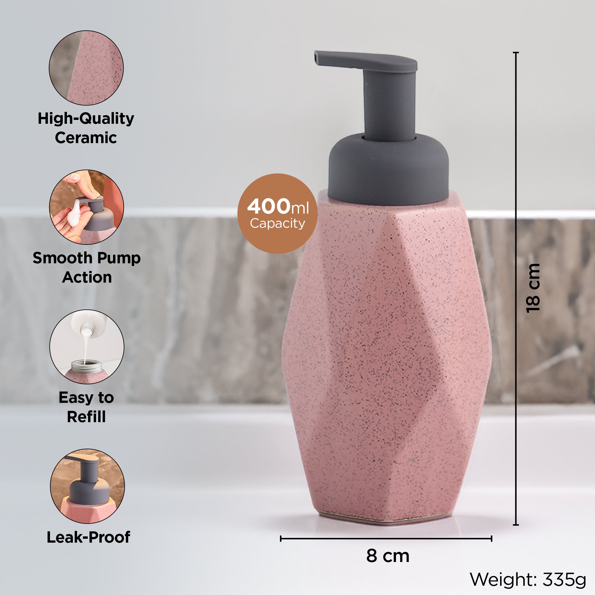 UMAI handwash dispenser - perfect for family use