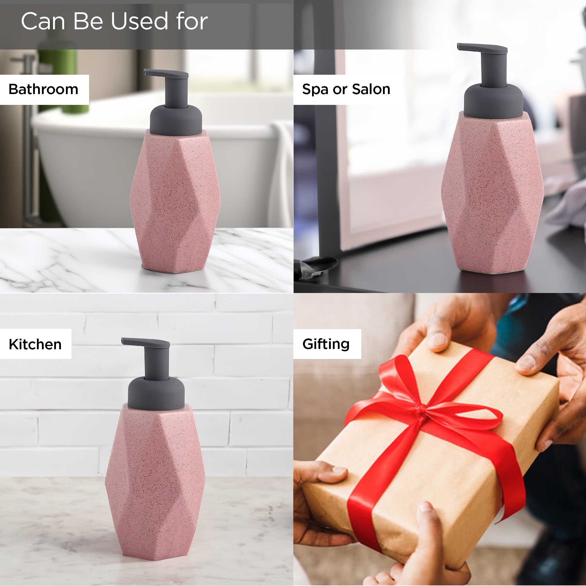 UMAI ceramic soap dispenser - durable handwash bottle