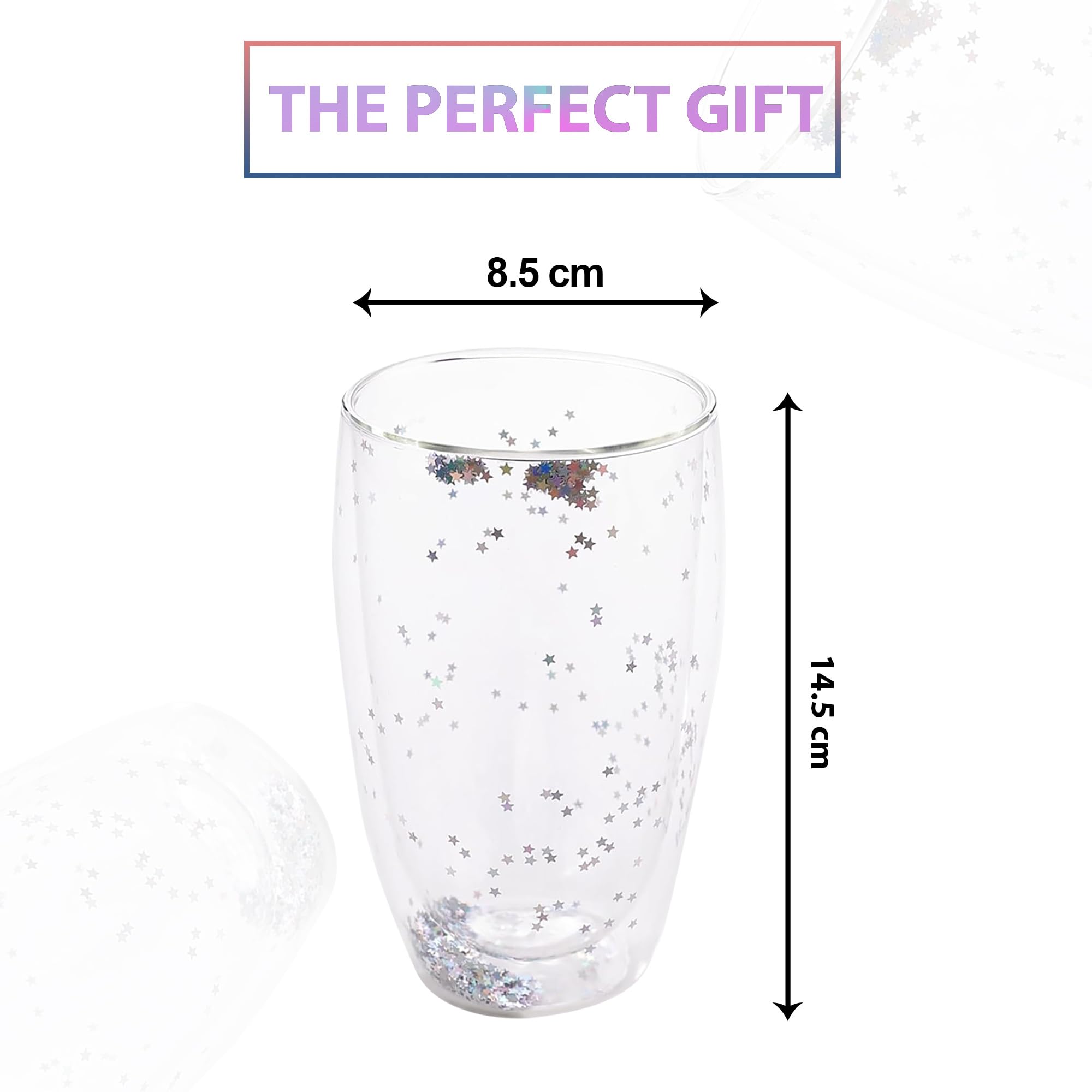 Kuber Industries glass set - dishwasher friendly for easy cleaning