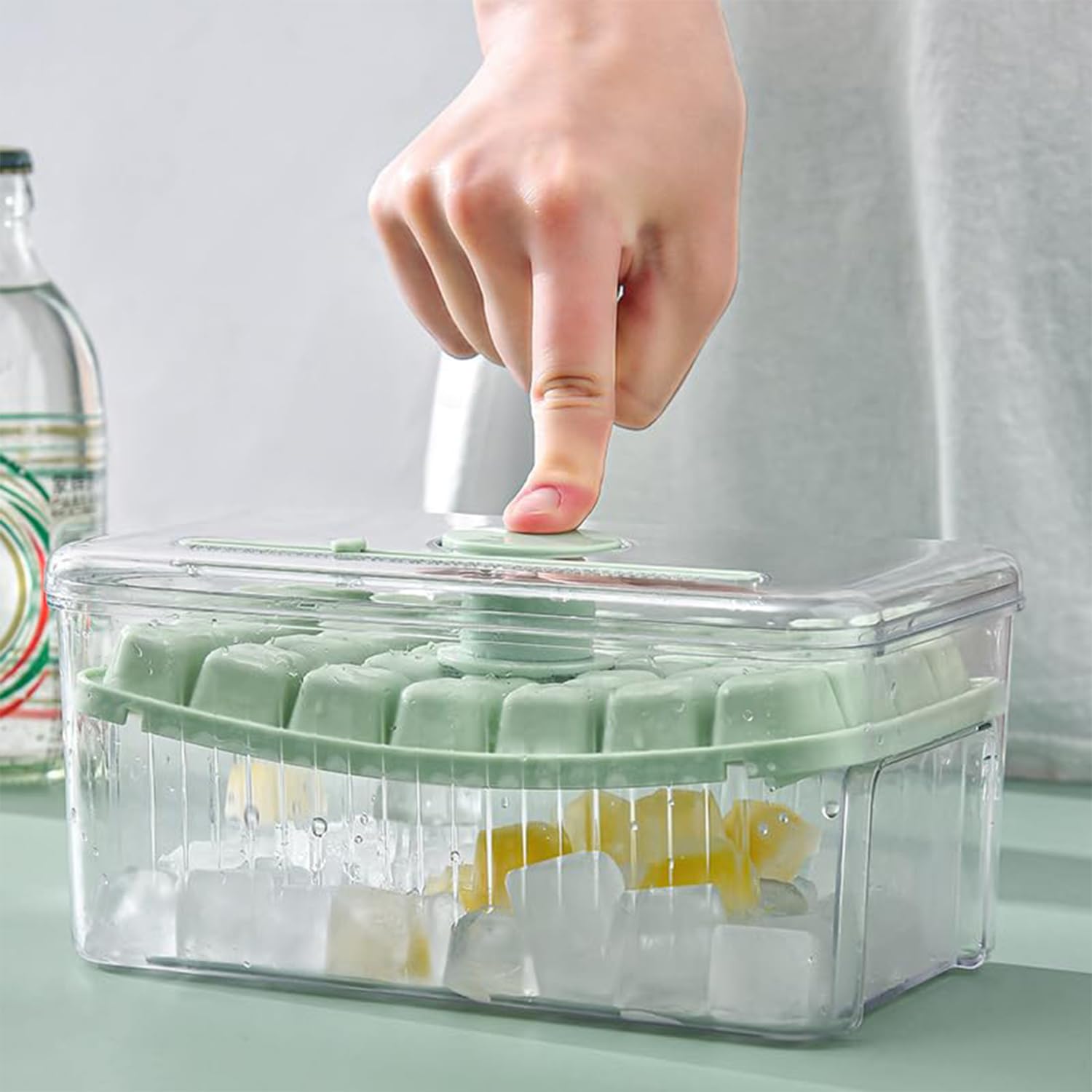 Kuber Industries ice cube trays - Dual layer design for efficiency