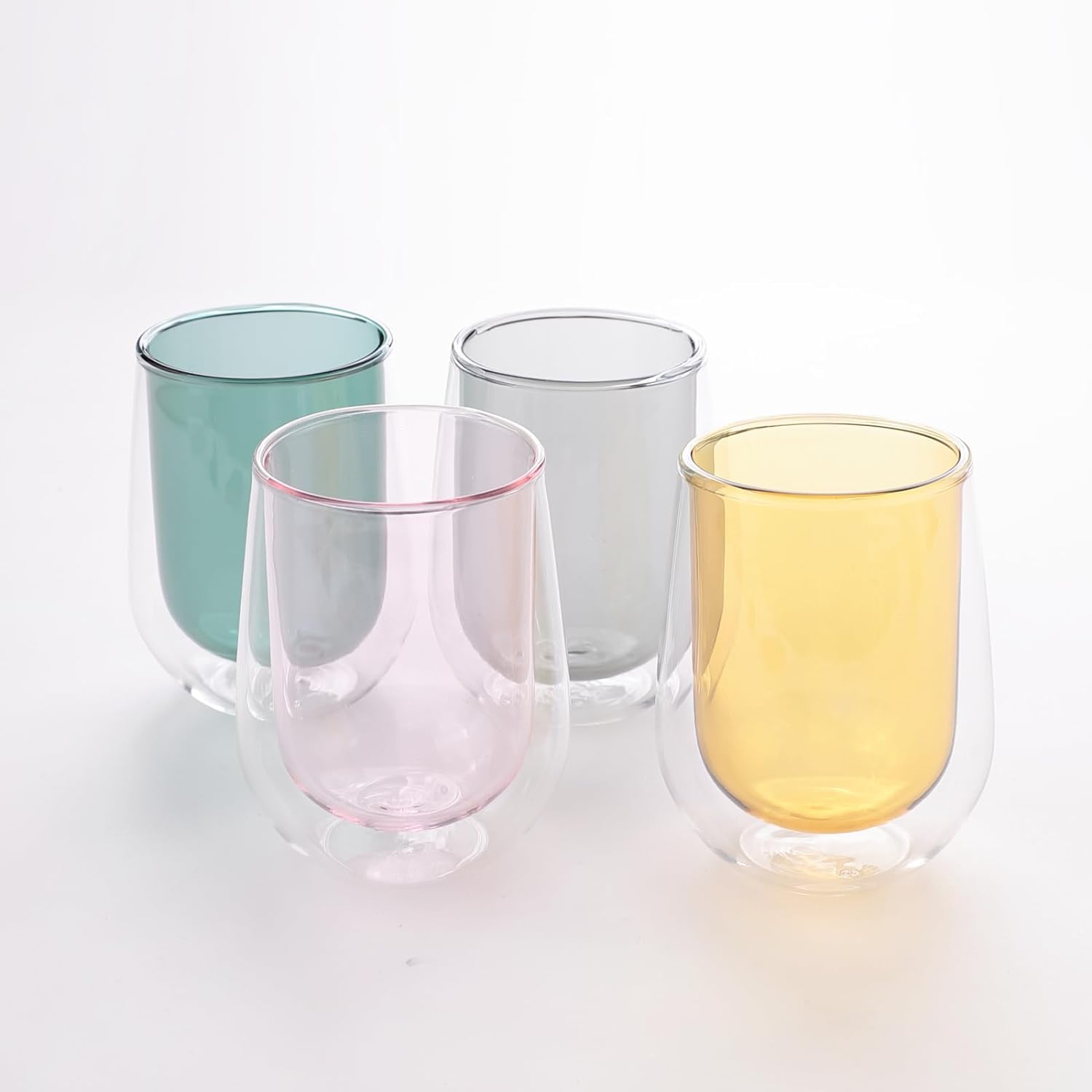 Kuber Industries double walled borosilicate glass - ideal for coffee