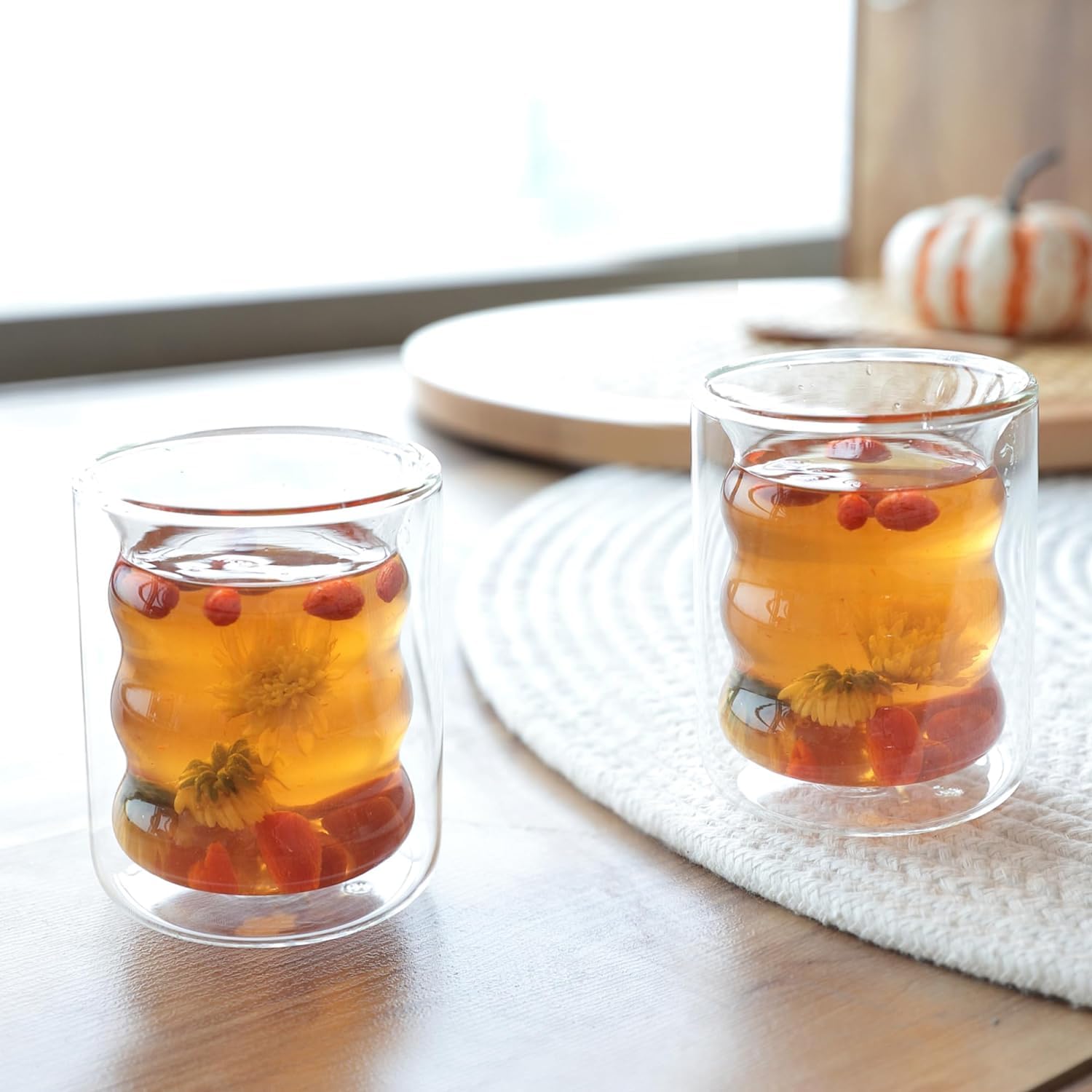 Kuber Industries transparent glasses - modern dining