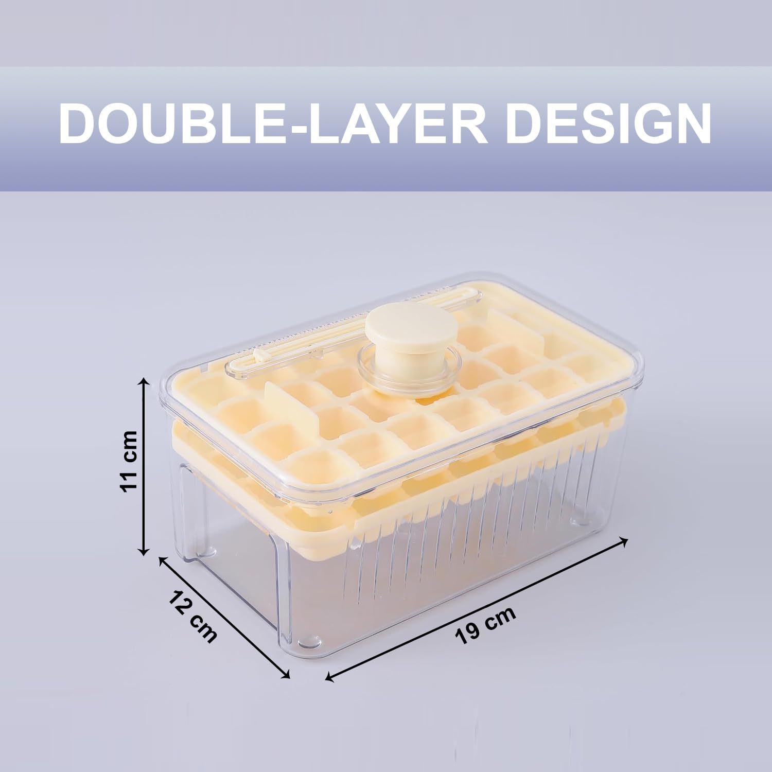 Kuber Ice Cube Tray - Convenient for everyday use