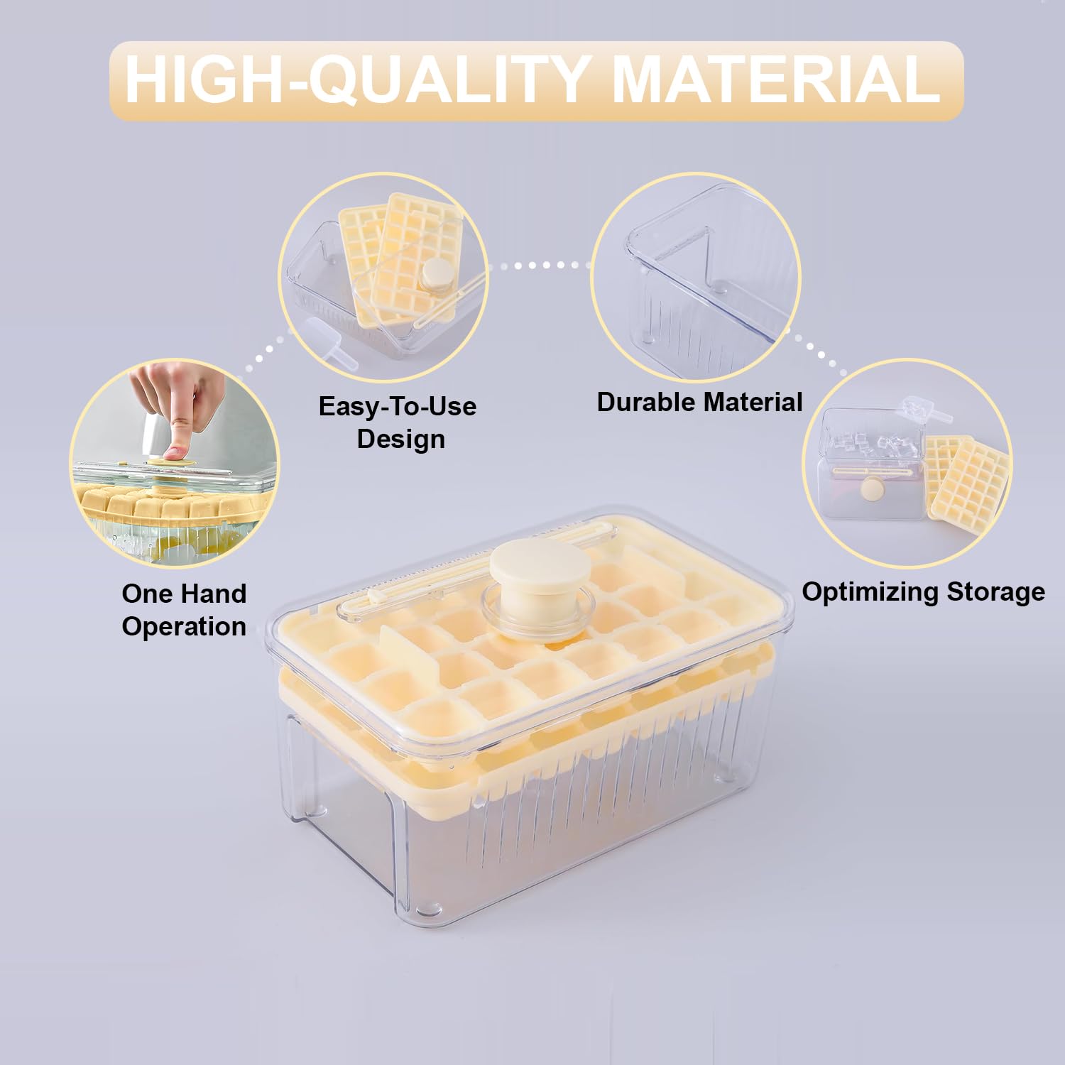 Kuber Ice Cube Tray - Great for barbecues