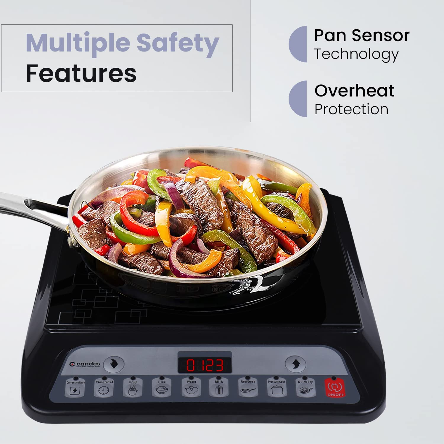 Candes induction cooktop - Modern kitchen essential