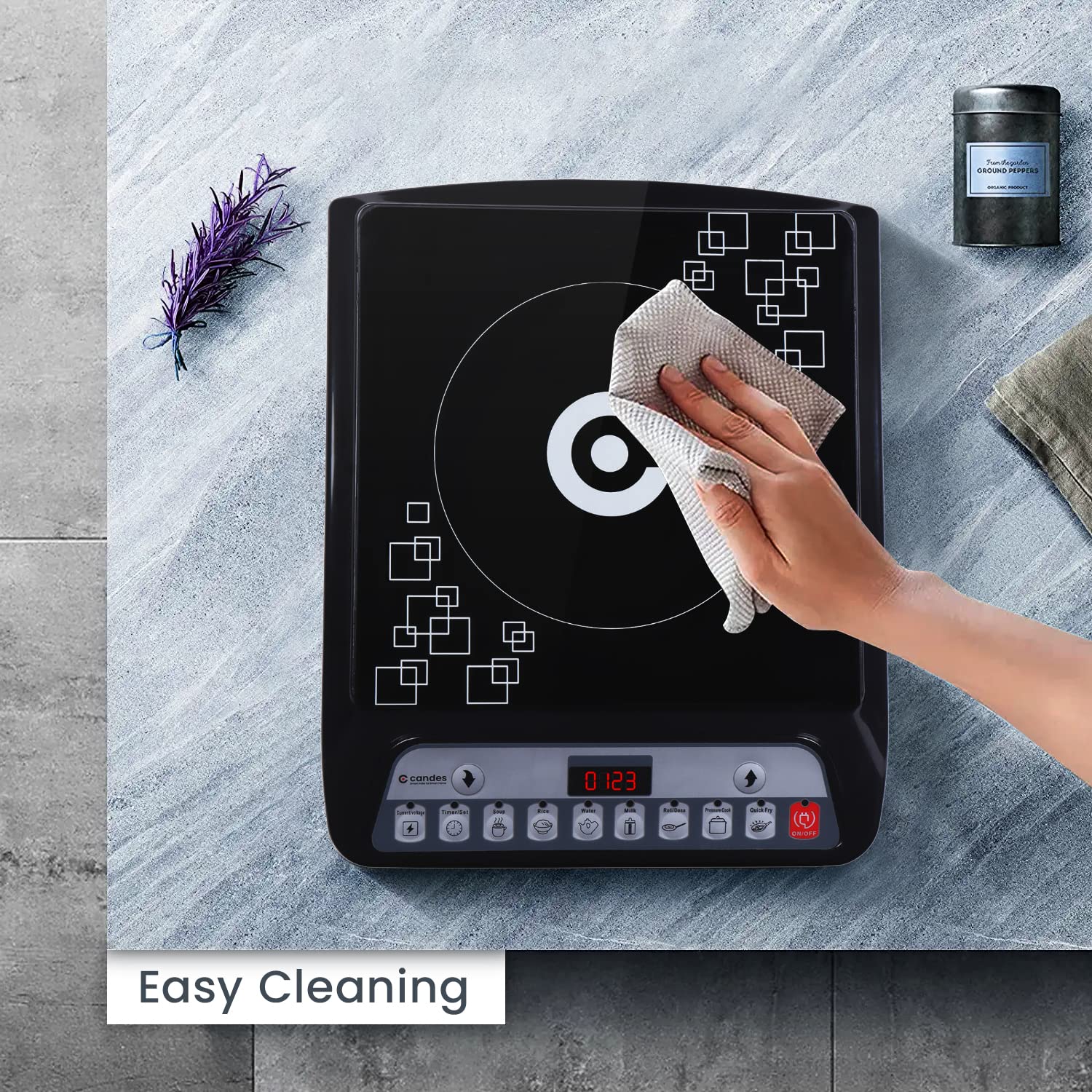 Candes induction cooktop - Perfect for home cooking
