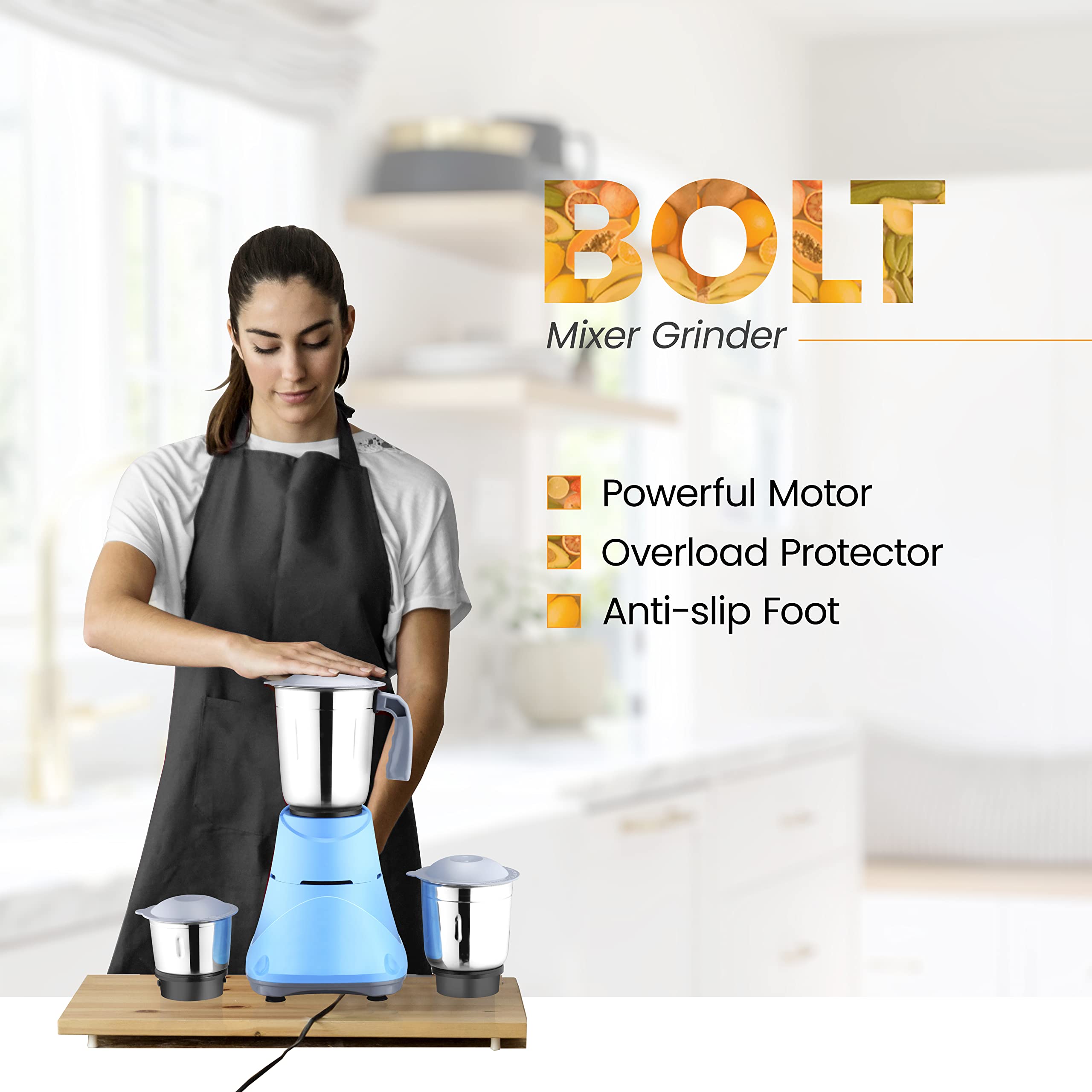 Candes Bolt Mixer Grinder - Smoothie preparation