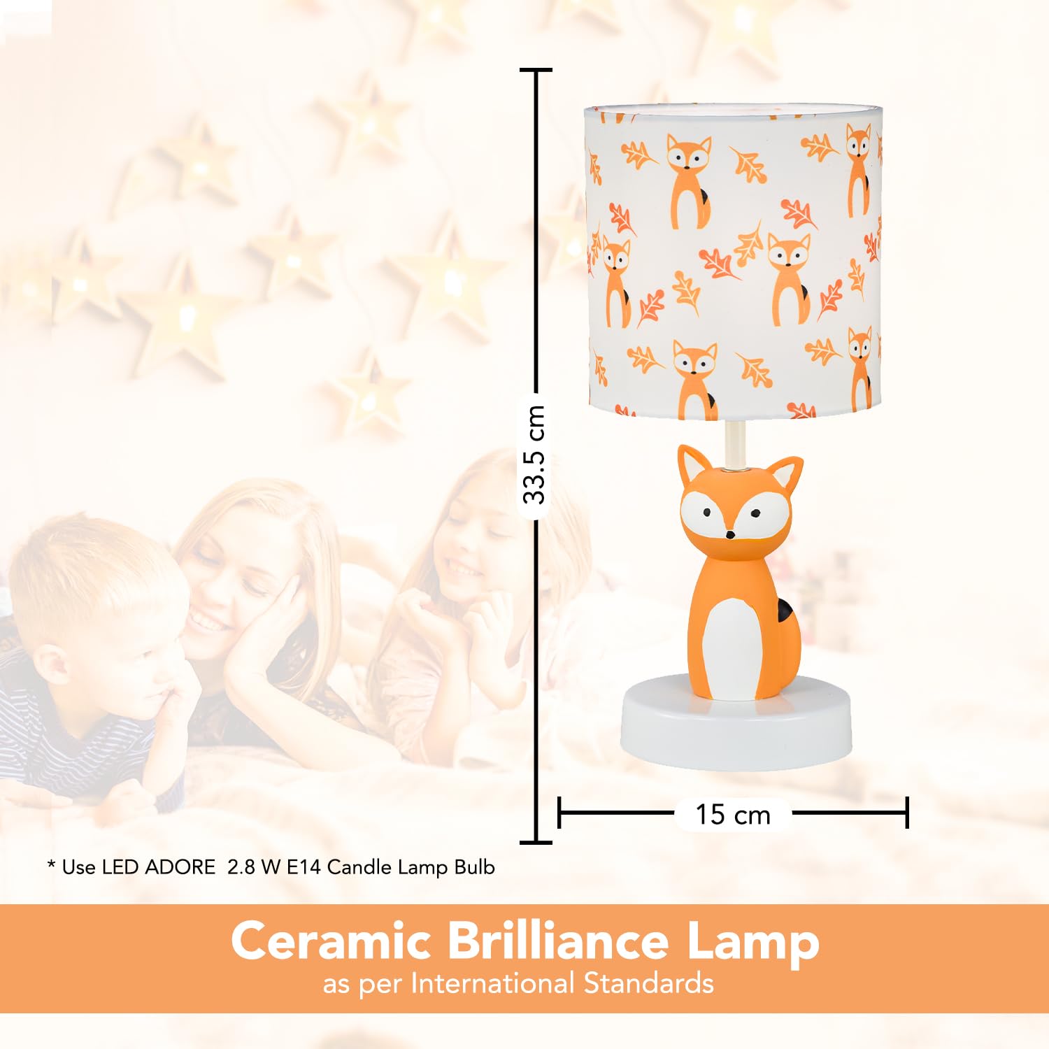 Ekhasa Fox Lamp - Decorative reading light