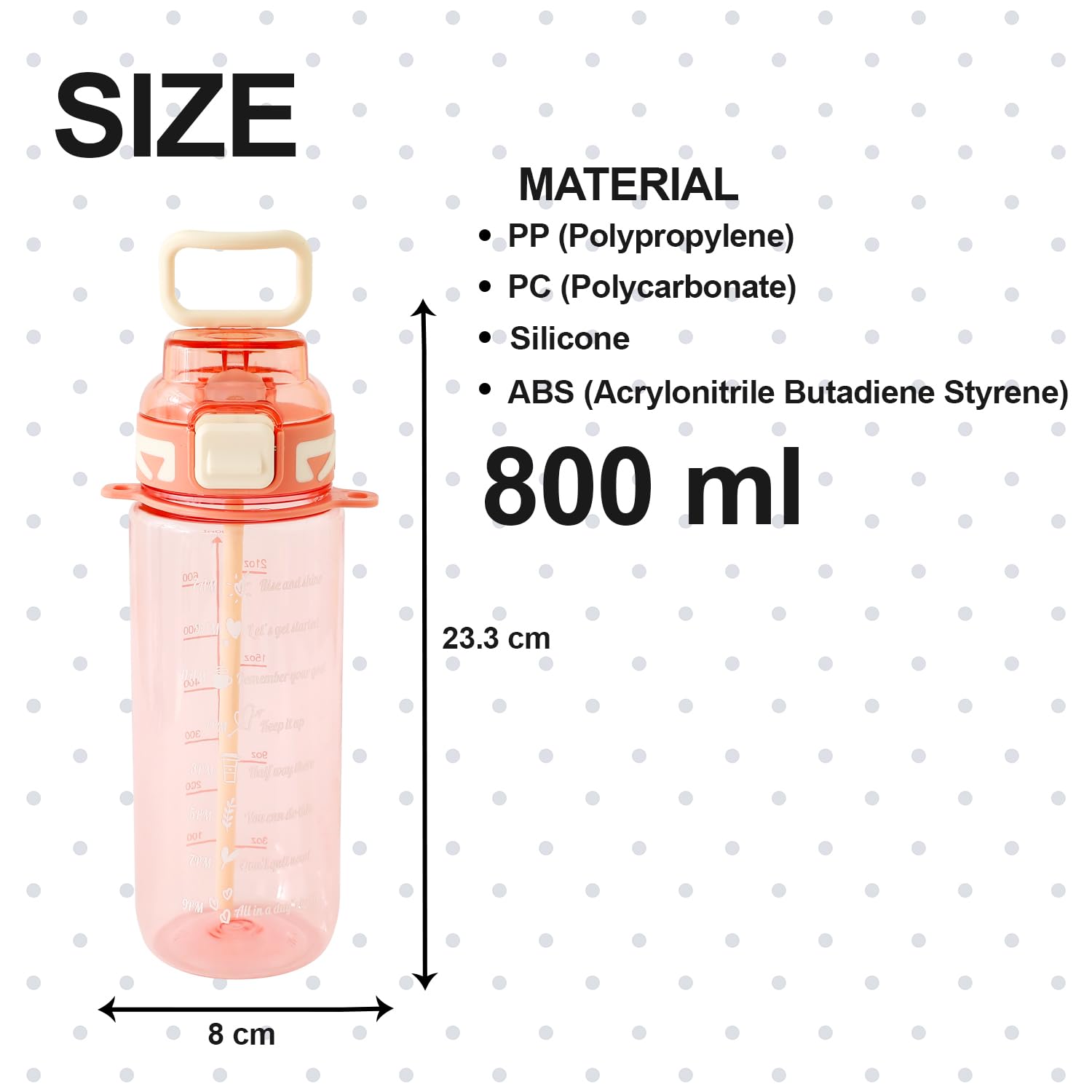 Kuber Industries kids water bottle - travel hydration