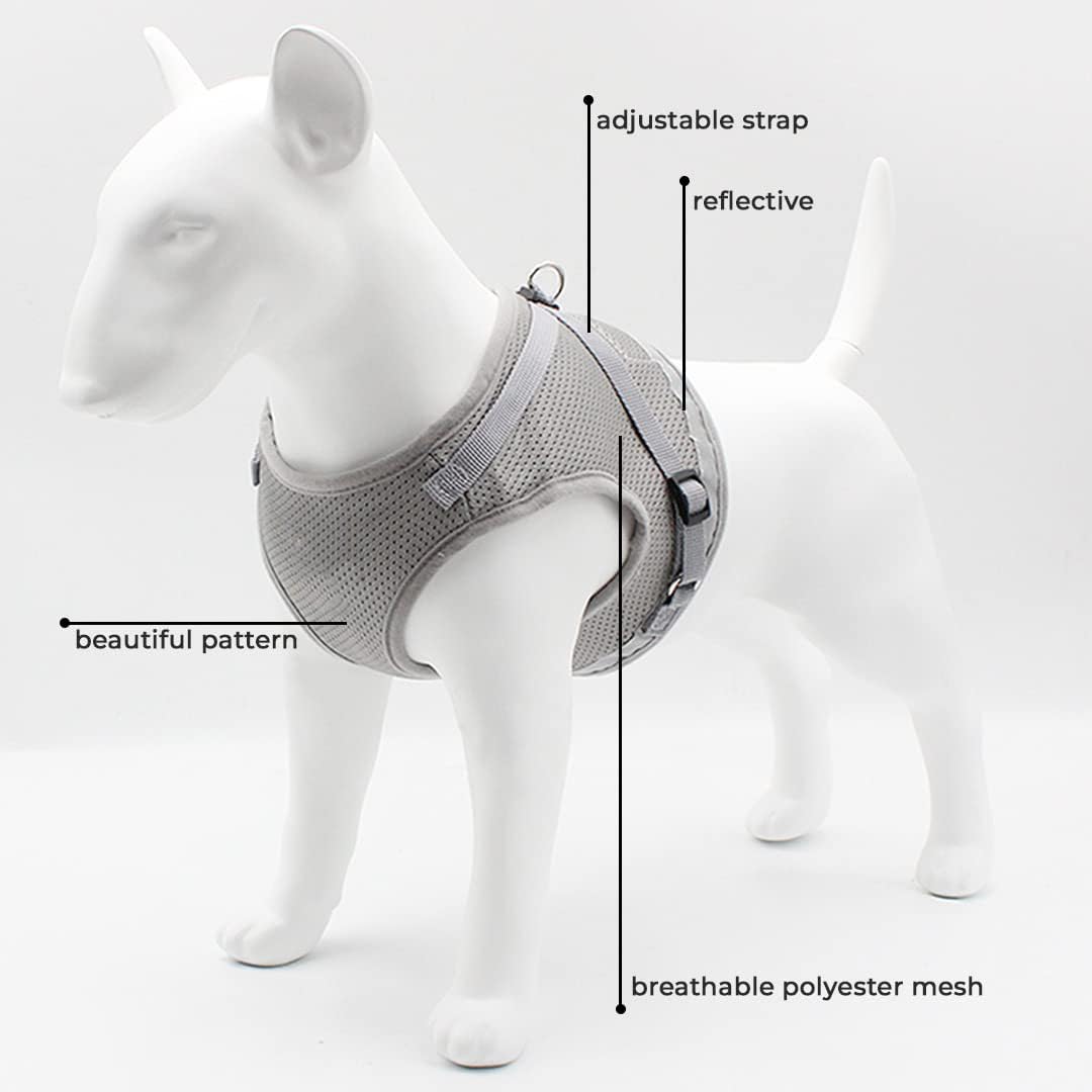 Kuber Reflective Dog Harness - easy wear and adjustable fit