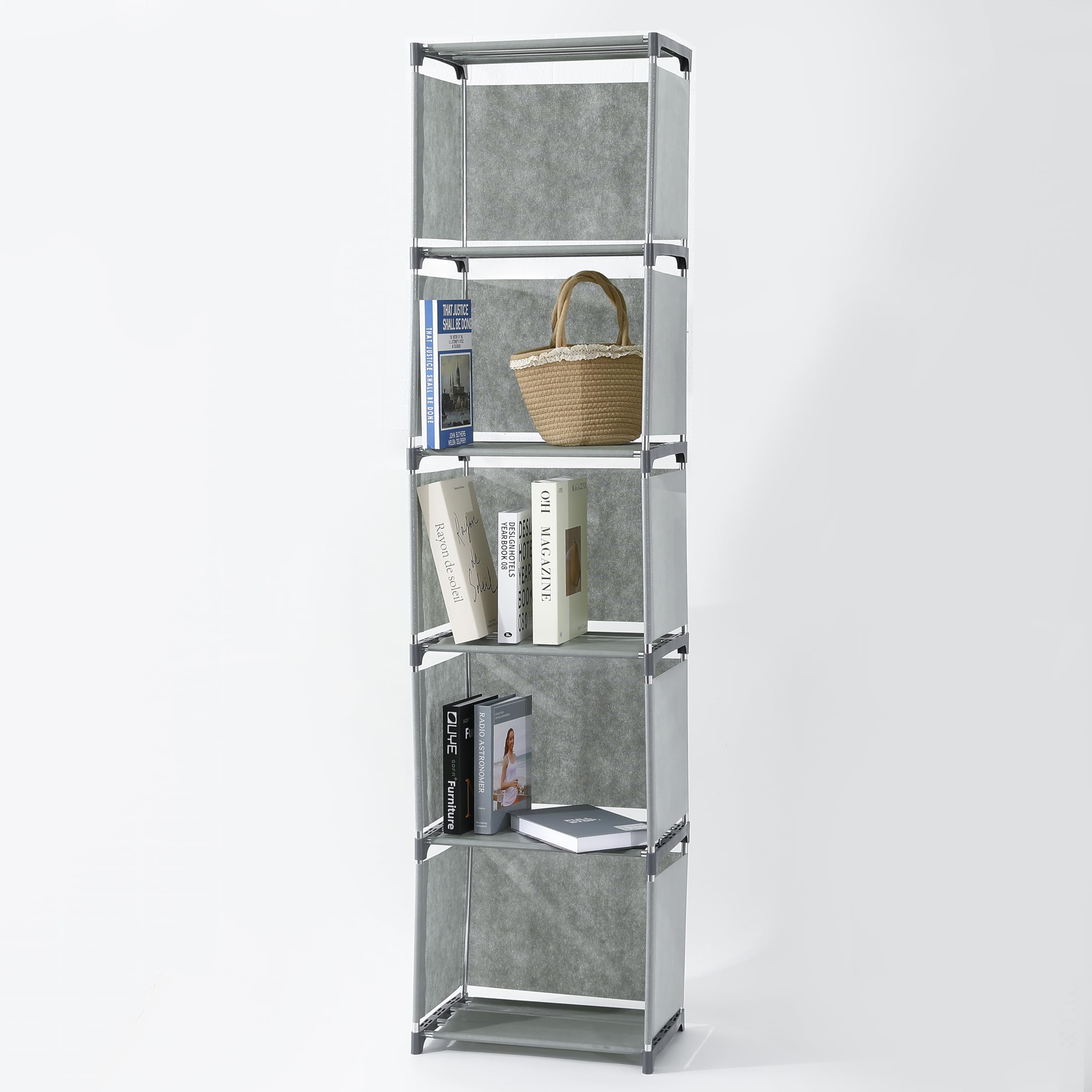 Kuber 5 Layer Book Rack - Small Space Storage