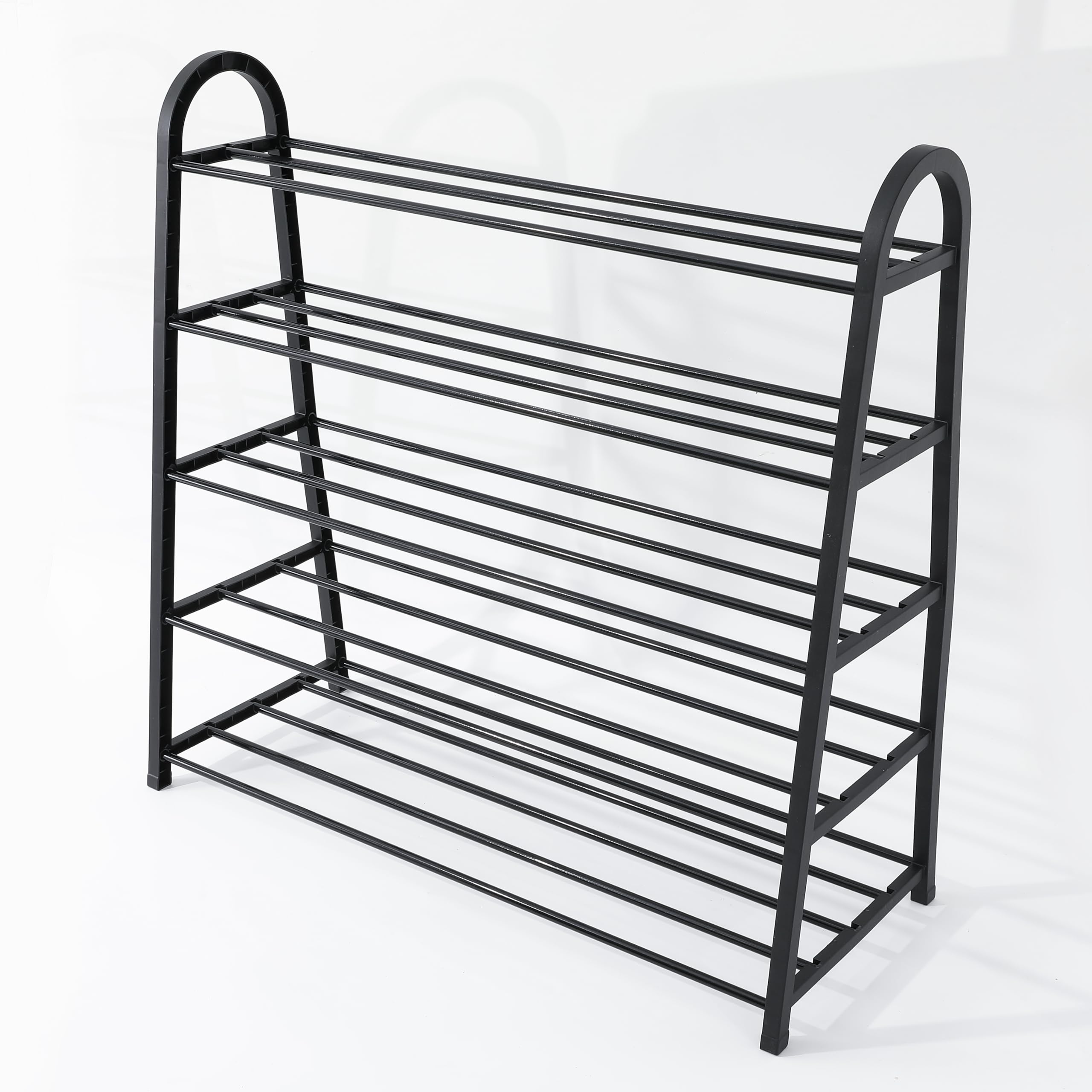 Kuber Industries shoe rack - adjustable shelves for customization