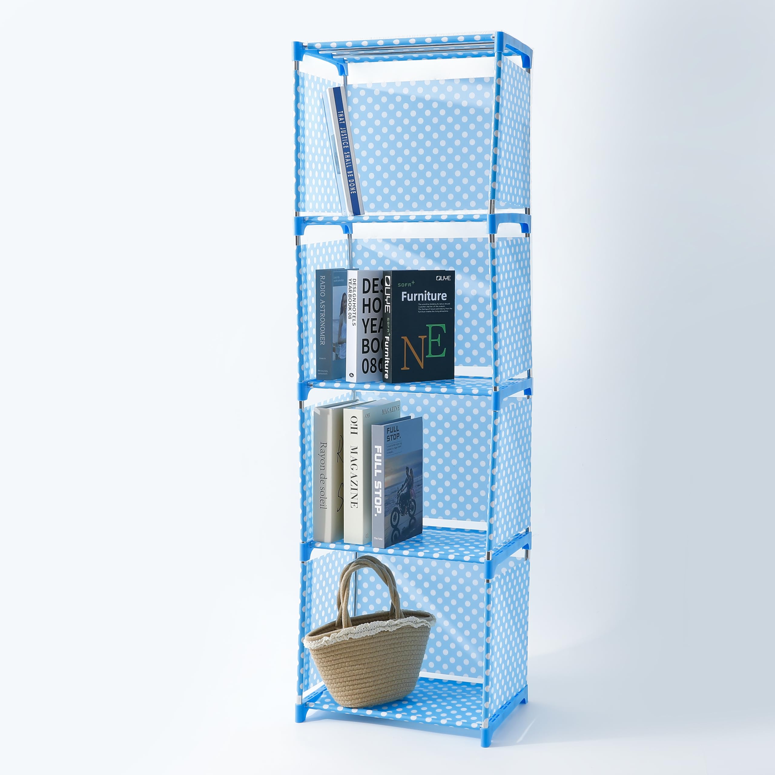 Kuber Industries book rack - Adjustable library organizer