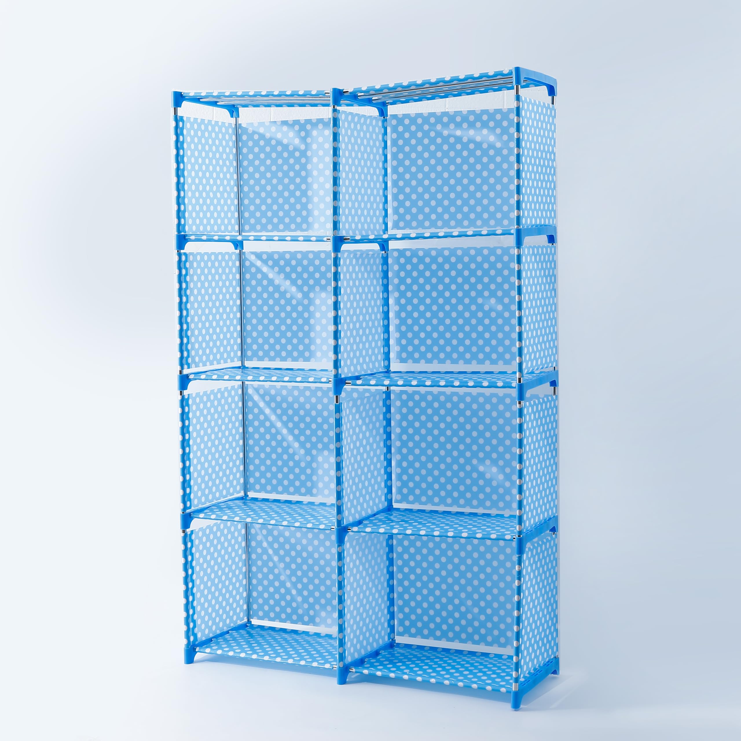 Kuber 8 Layer Book Rack - Adjustable Shelves for Custom Layout