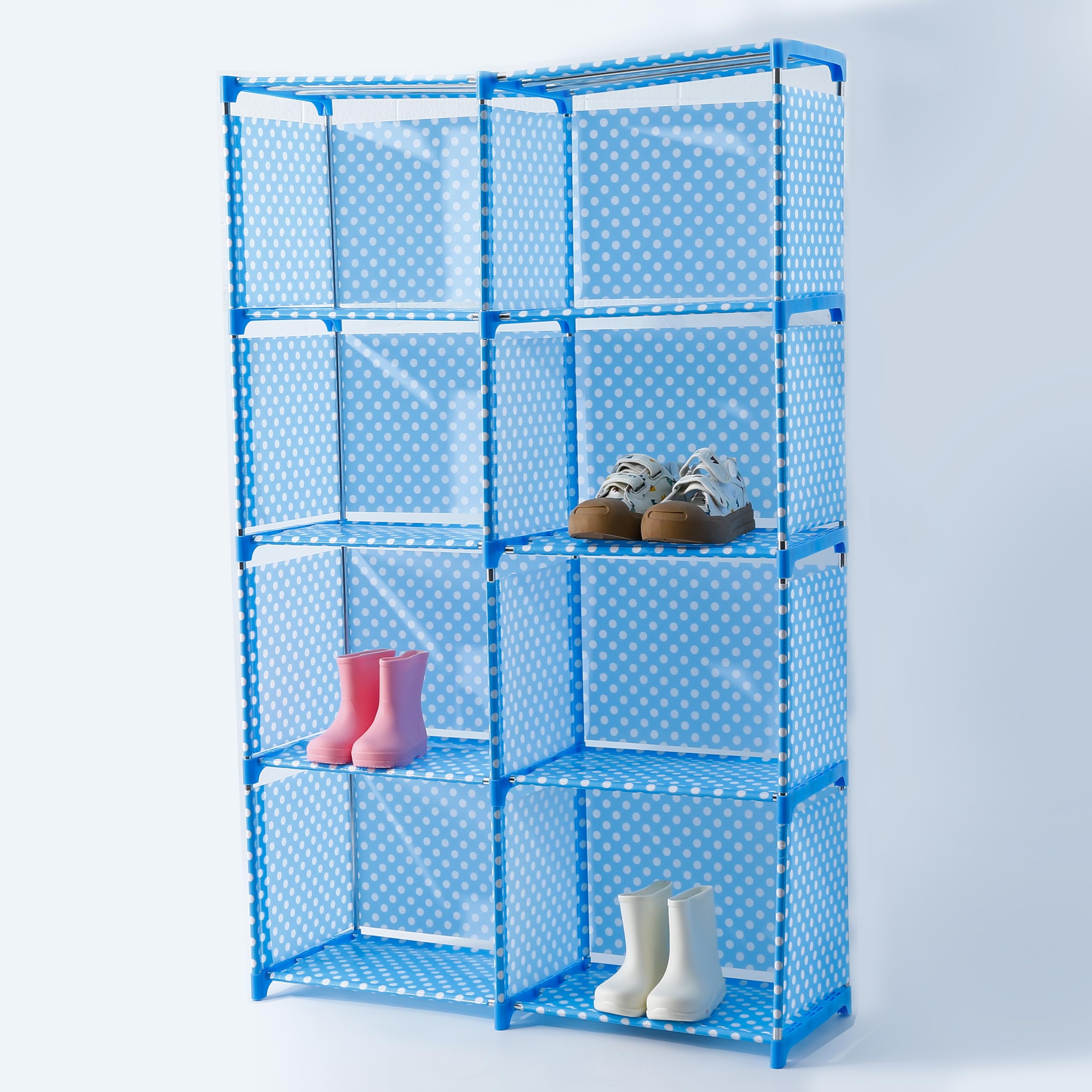 Kuber 8 Layer Book Rack - Durable Fabric Construction