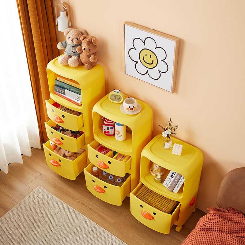 Kuber Duck Storage Rack - Multipurpose Trolley for Toys
