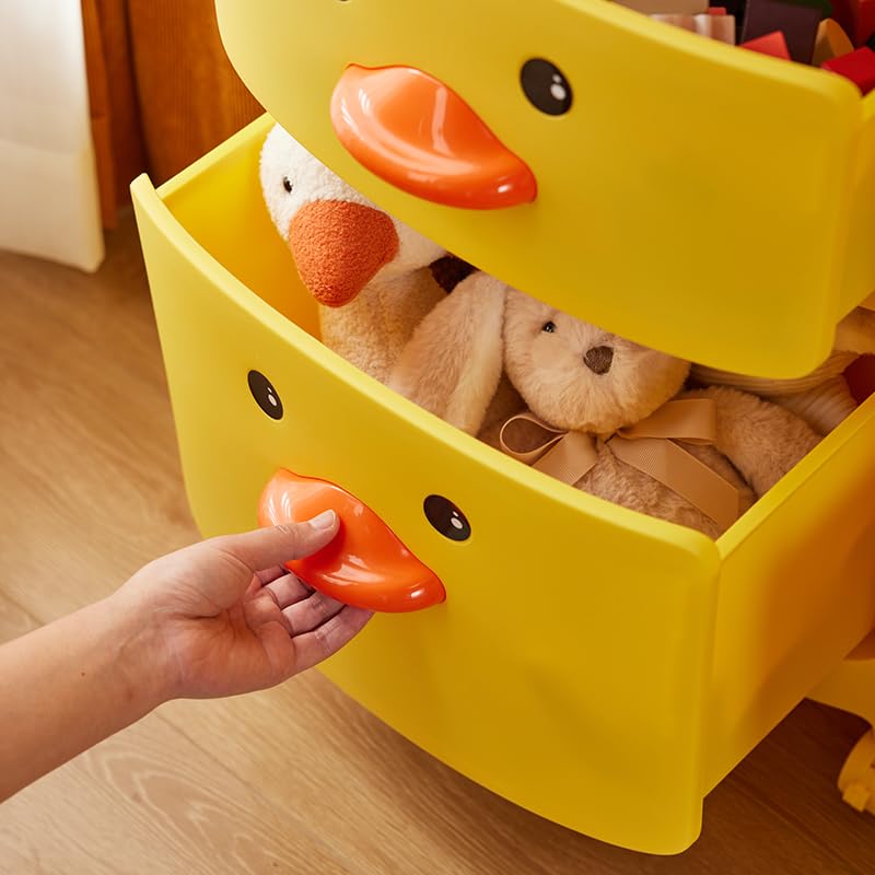 Kuber Duck Storage Rack - Easy Assembly Storage Box