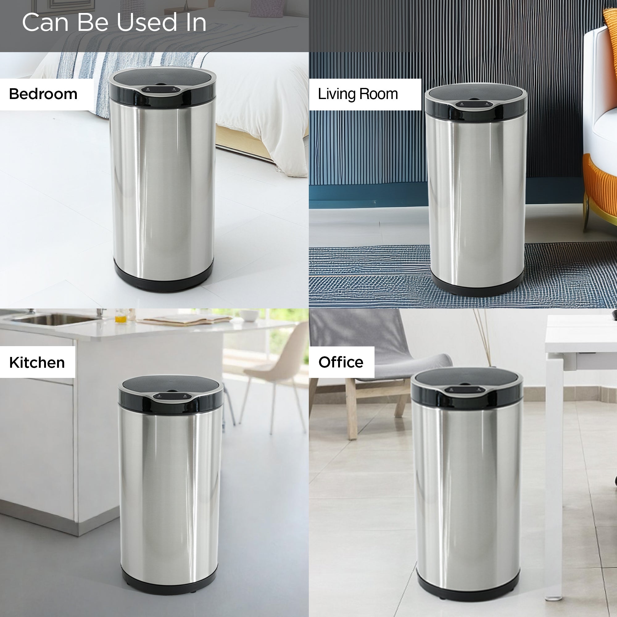 UMAI smart sensor dustbin - bathroom trash solution