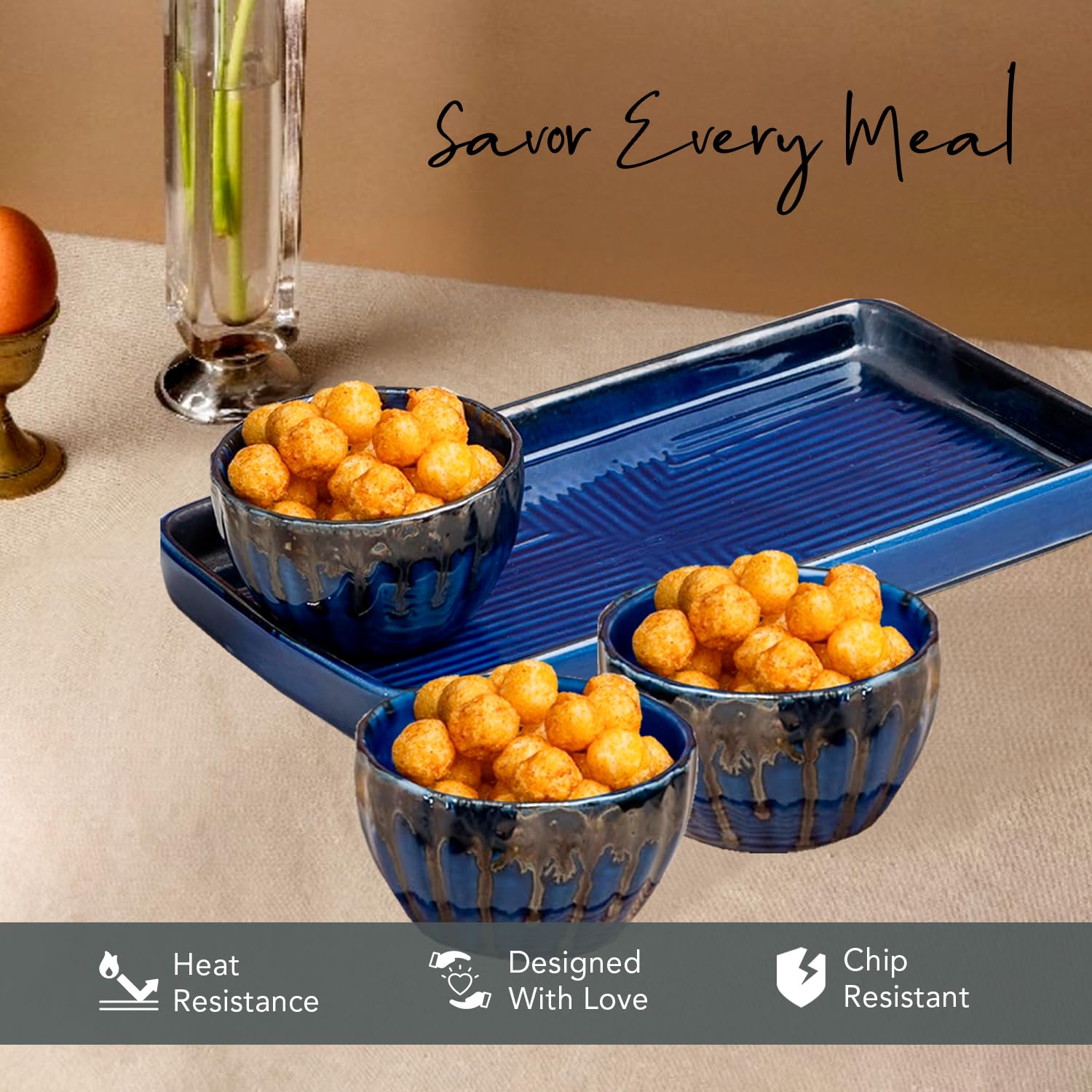 Ekhasa ceramic bowl - modern kitchen décor