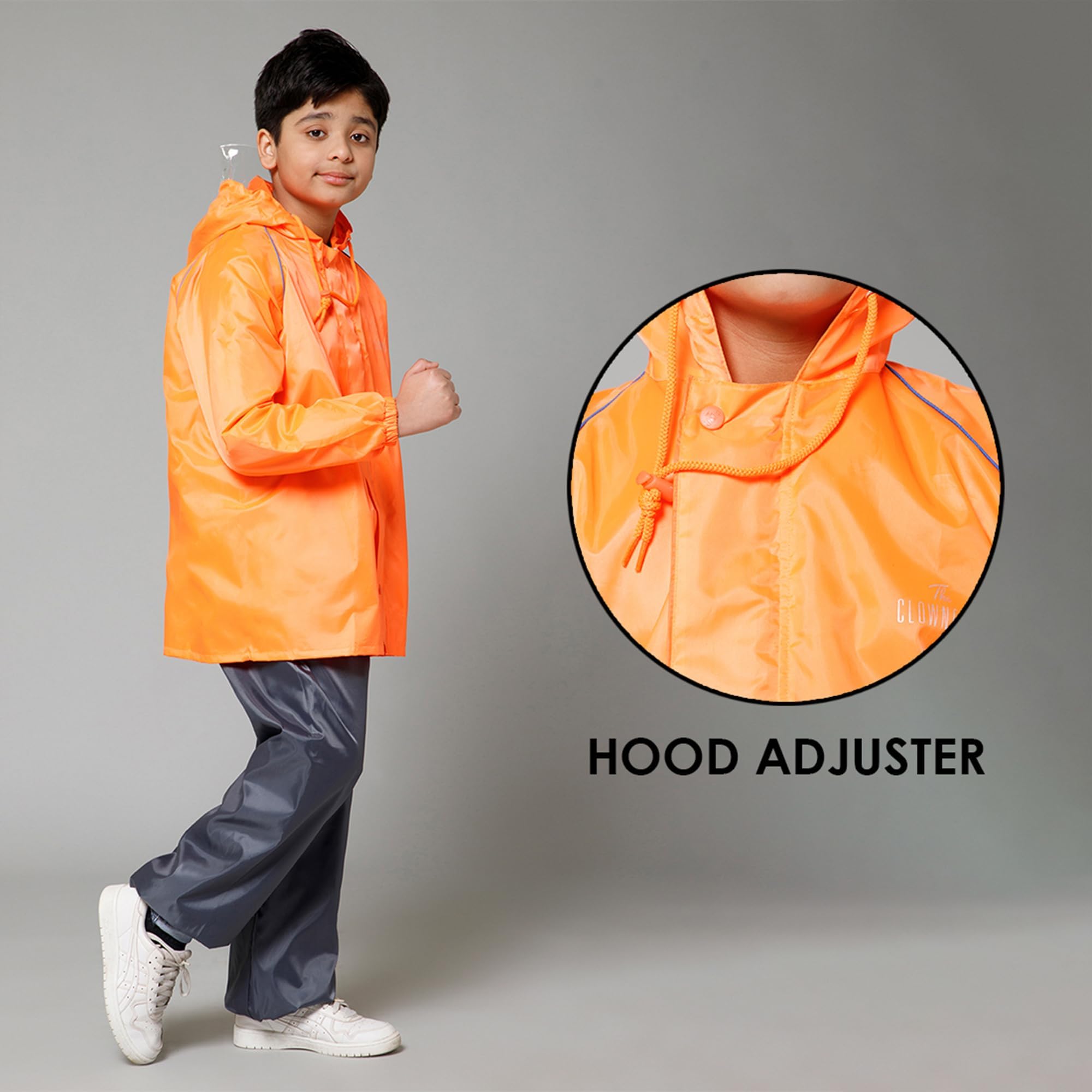 Clownfish Duke raincoat - Kids' rainy day fashion