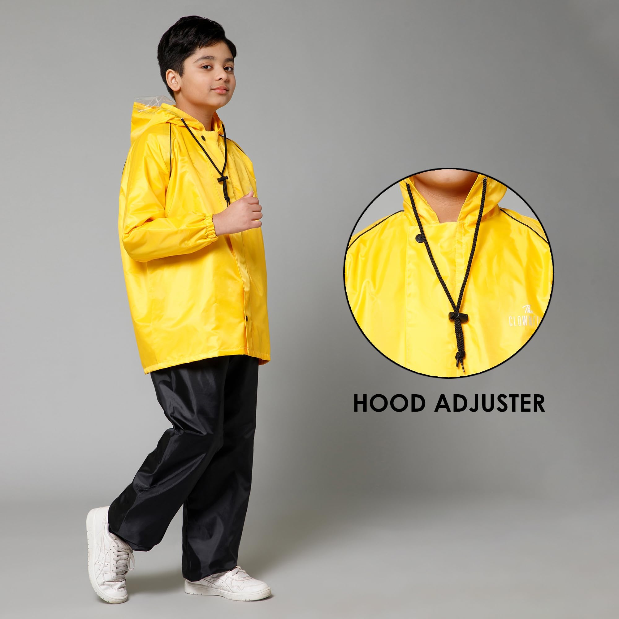 Clownfish Duke Series Kids Raincoat - Outdoor play gear