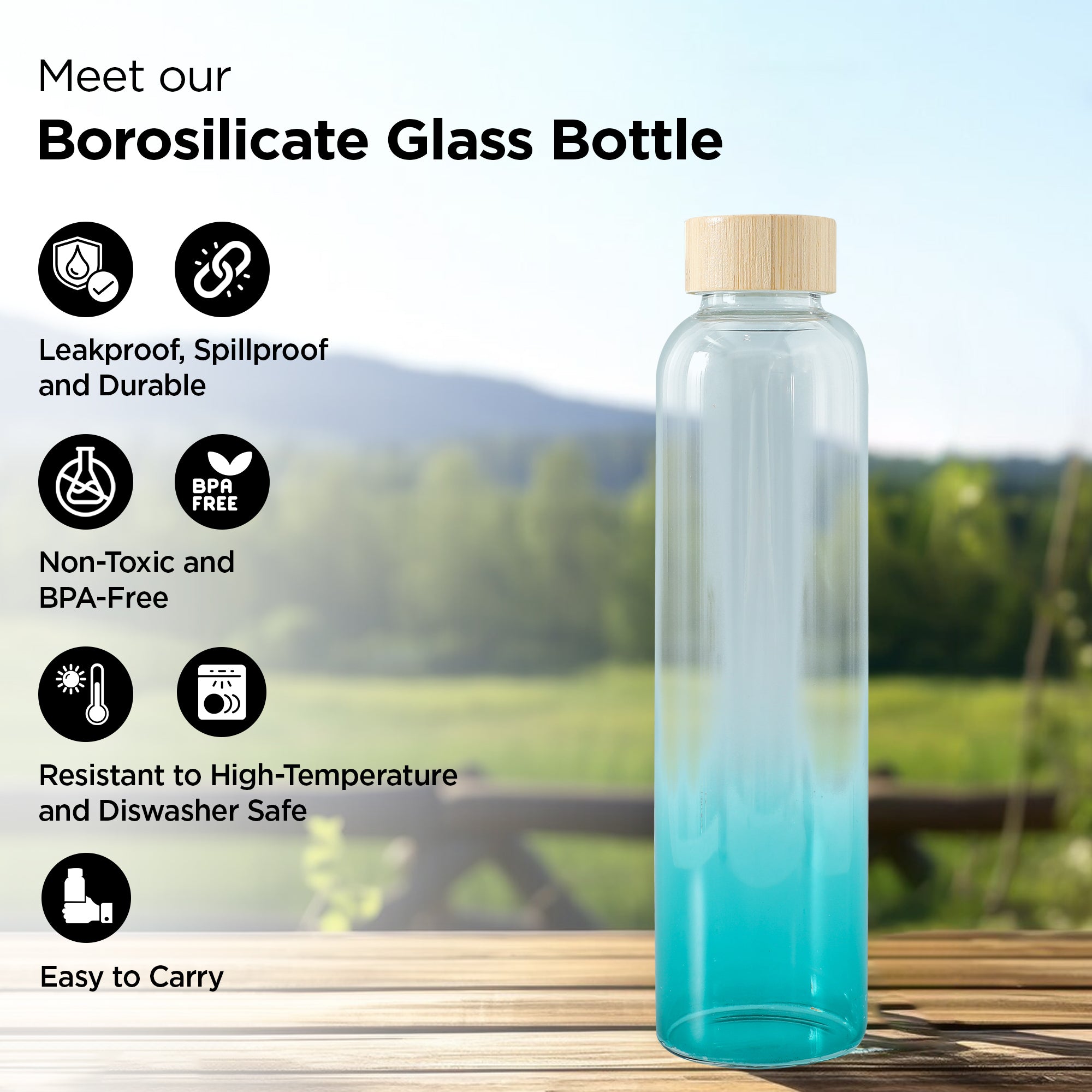 UMAI water bottle - chic fridge companion