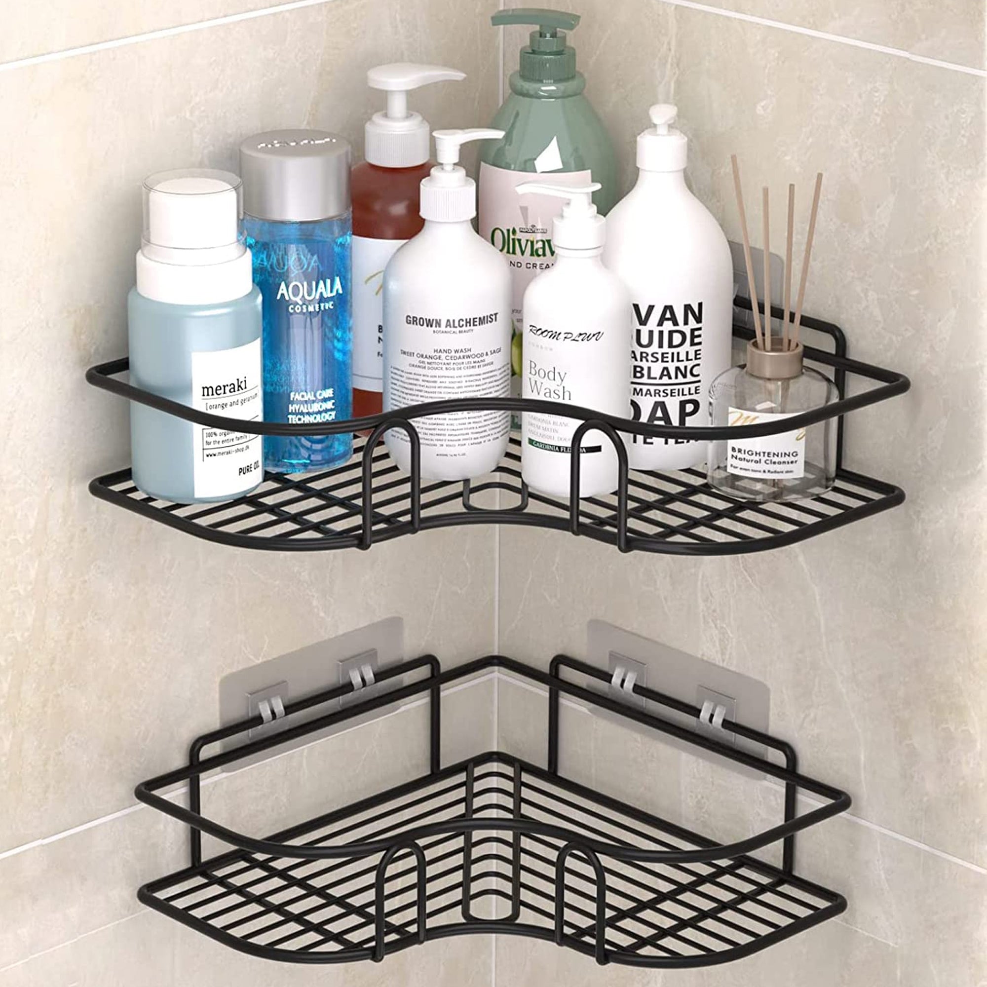 UMAI durable bathroom shelves - perfect for kids' essentials
