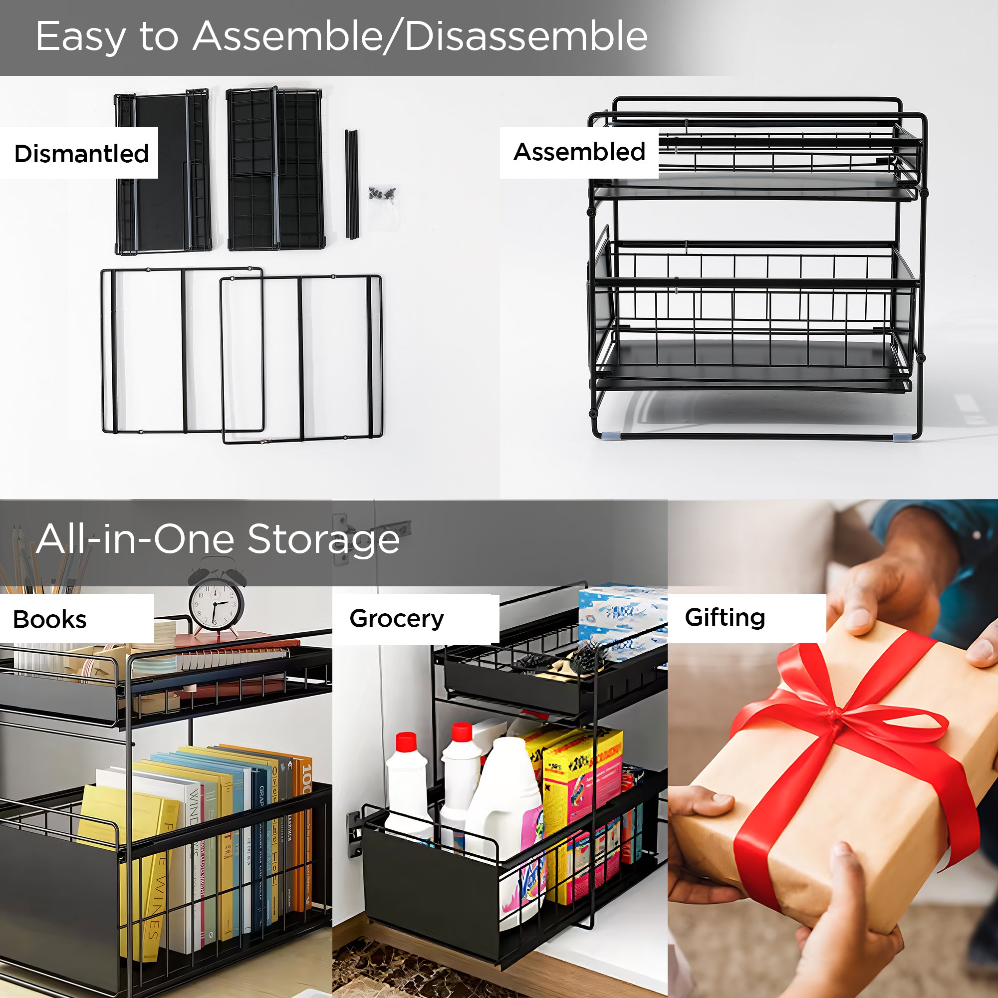 UMAI heavy duty rack - space-saving design for homes