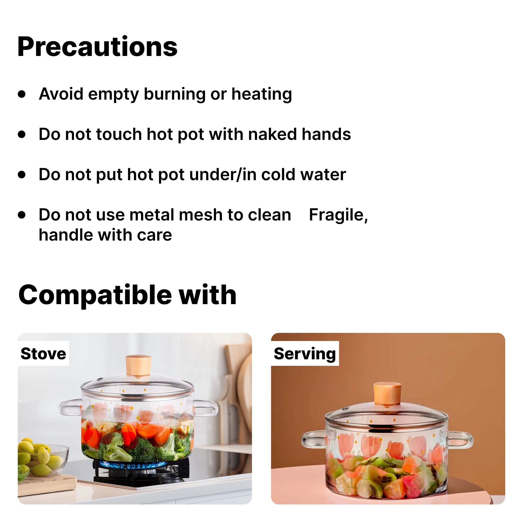 UMAI glass cookware - family meal prep