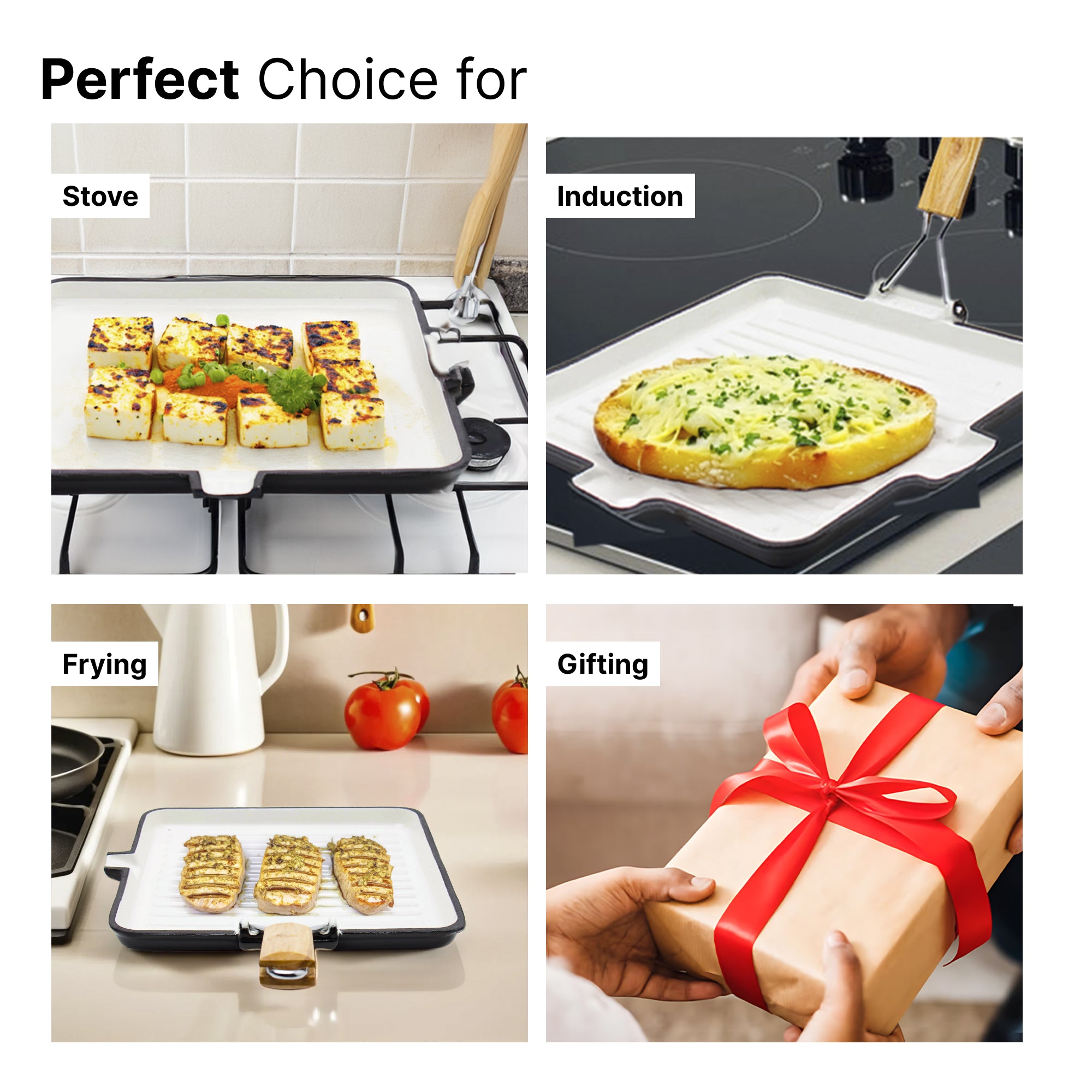 The Better Home 26cm grill pan - Ideal for family cooking