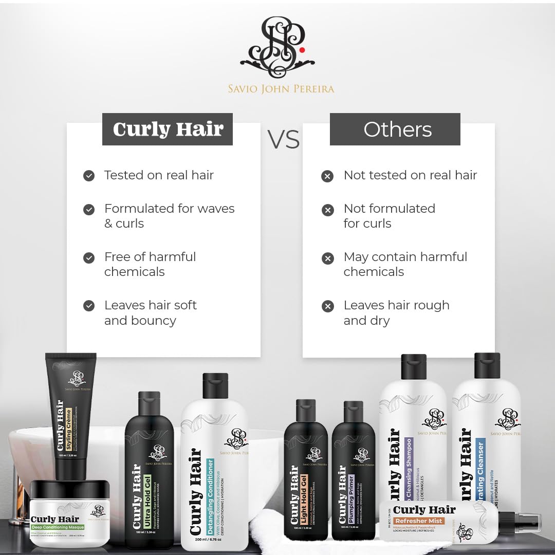 SJP Curl Defining Gel - Salon Application