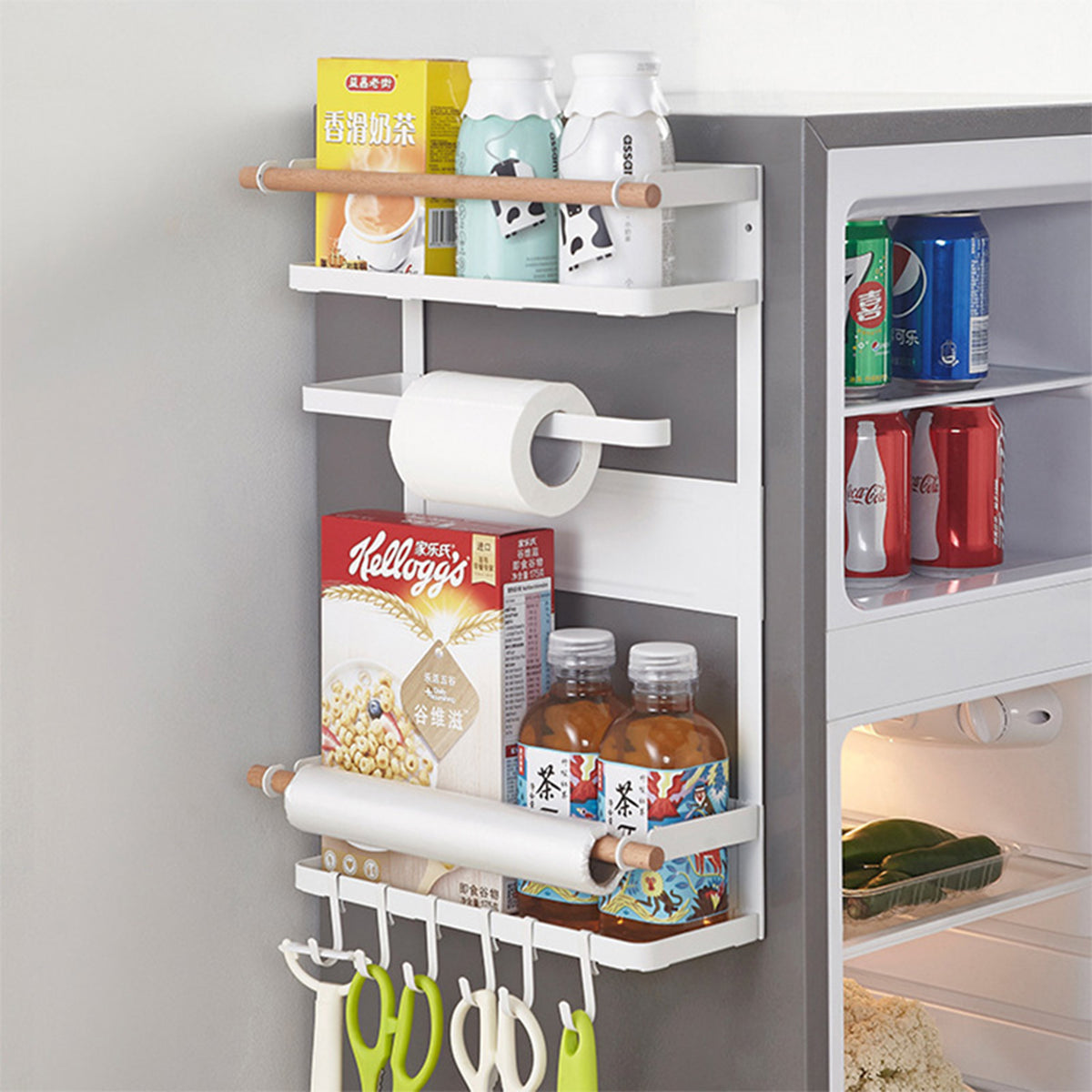 UMAI white kitchen rack - stylish and functional