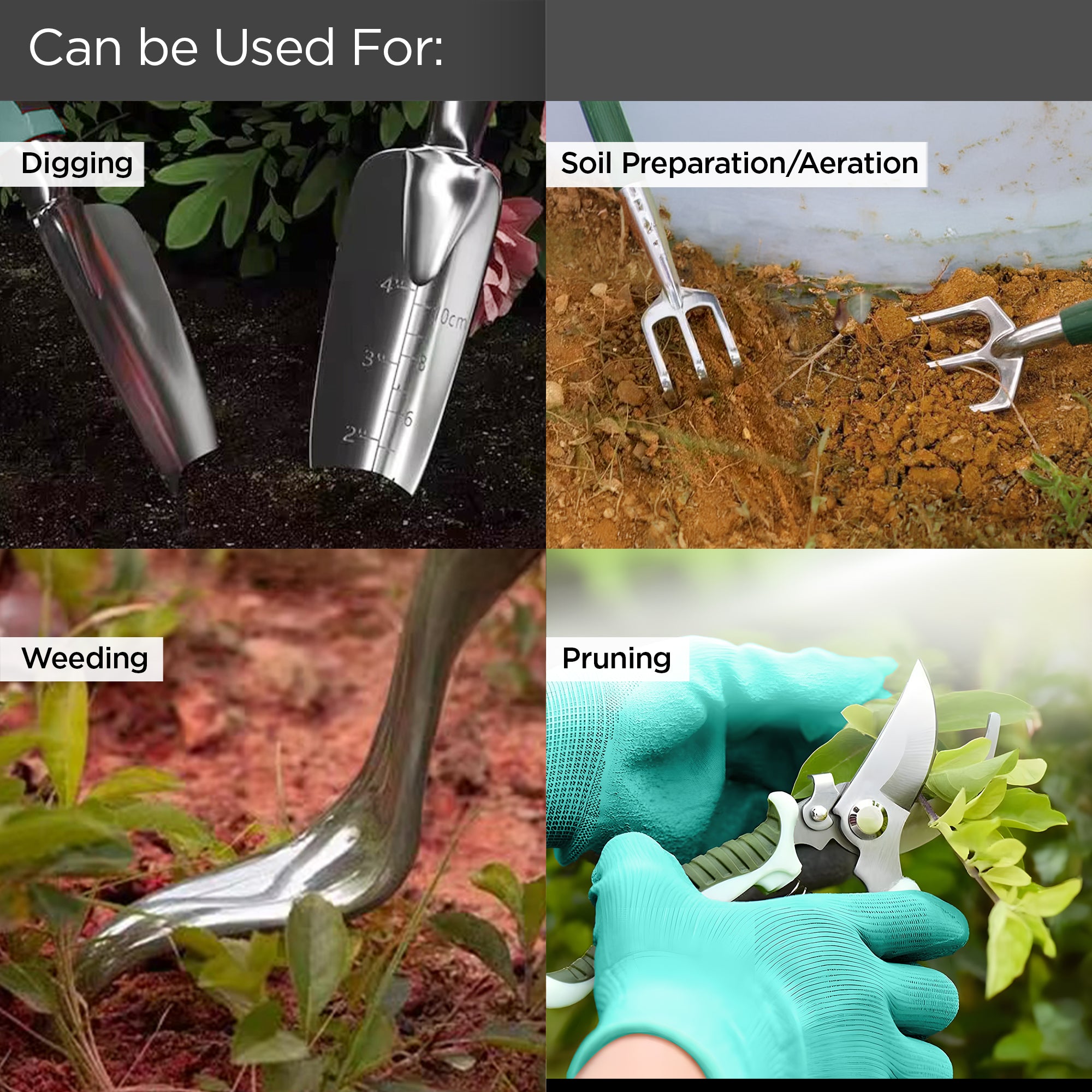 UMAI ergonomic gardening gloves - essential for plant care