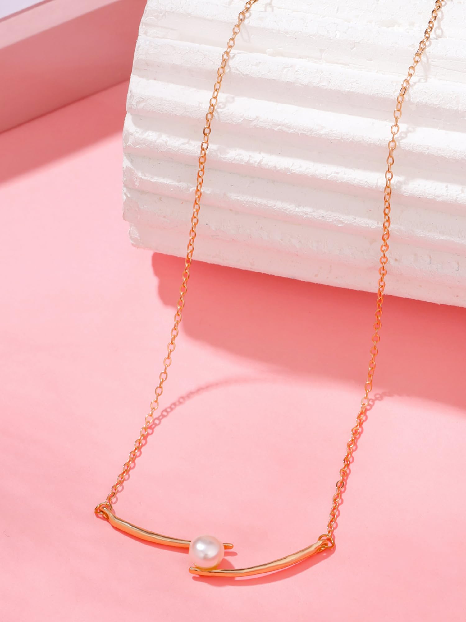 Yellow Chimes women's necklace - Perfect for date nights