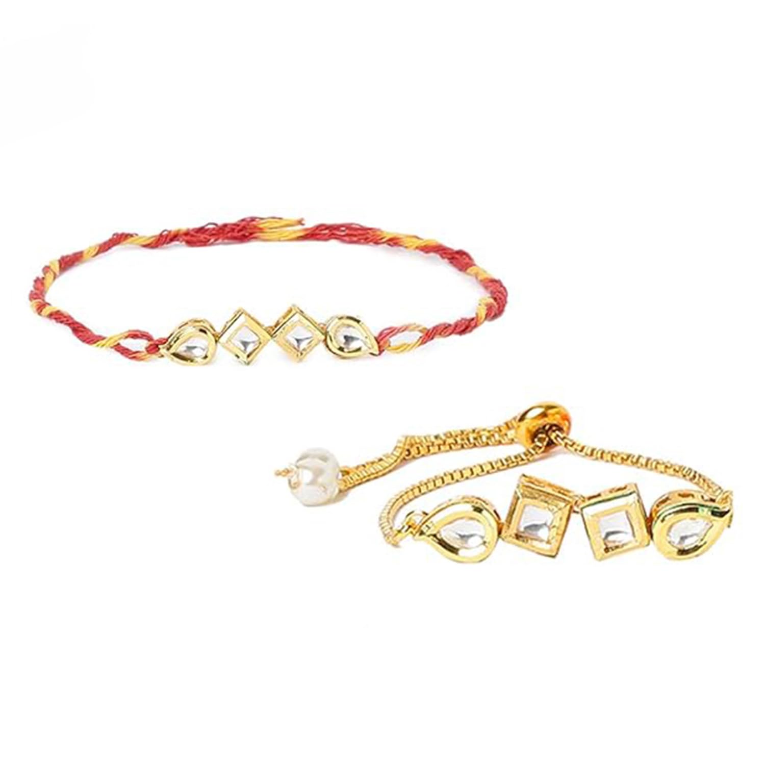 Ekhasa Rakhi Set - Handmade traditional design