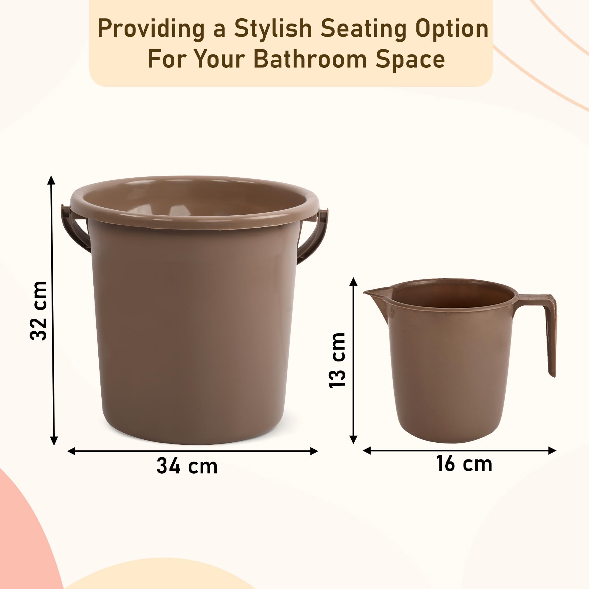 Kuber Bathroom Combo - Eco-friendly and practical.