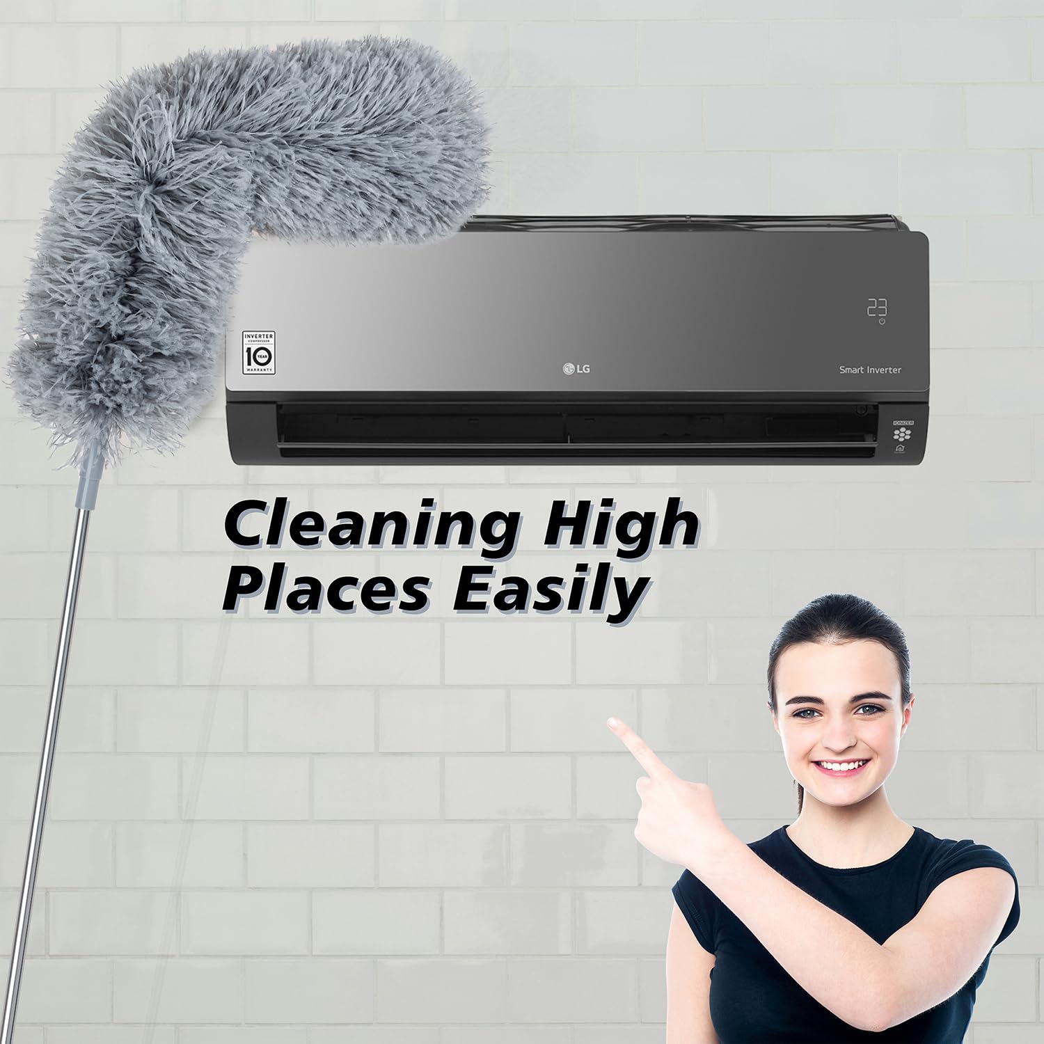 Kuber Industries Duster - Home cleaning