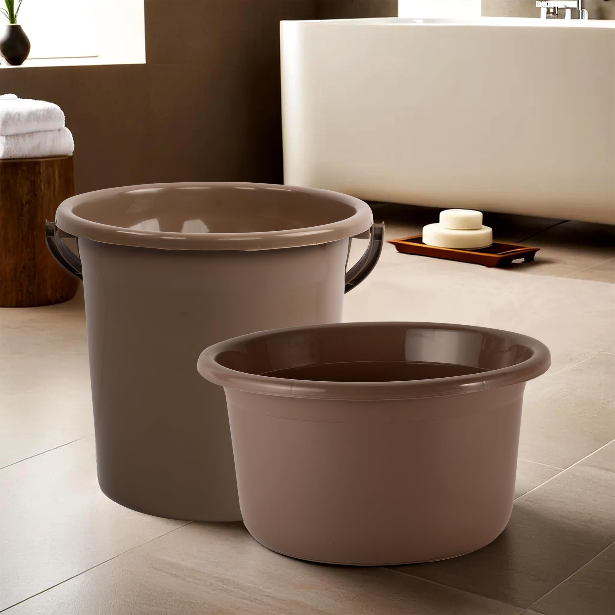 Kuber Industries bathroom bucket - Reliable water storage