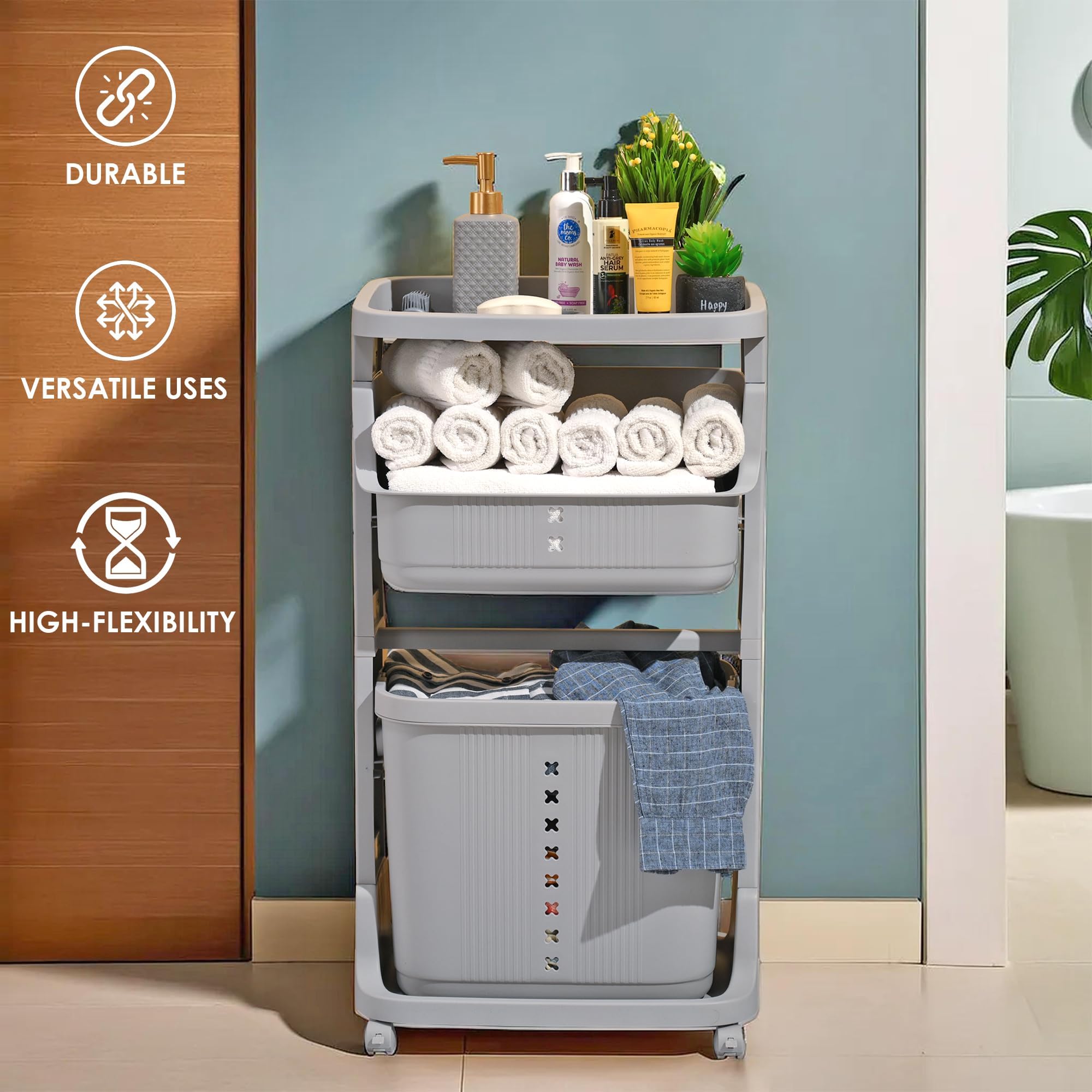 Kuber Industries laundry basket - Durable laundry solution