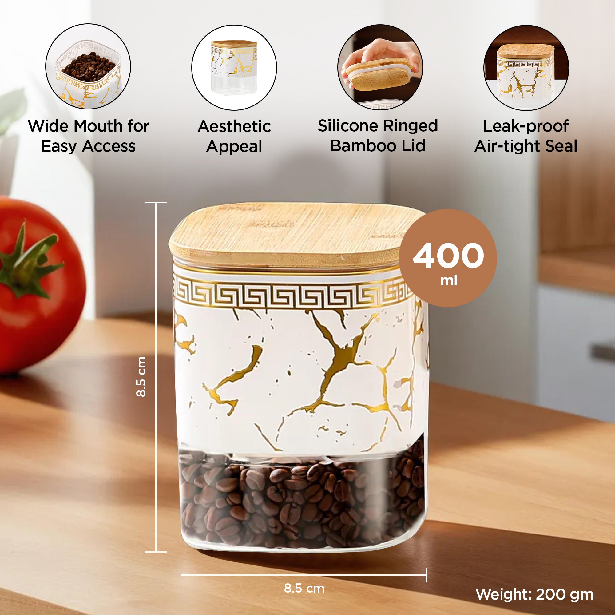 The Better Home UMAI Jars Set - Multipurpose storage solutions